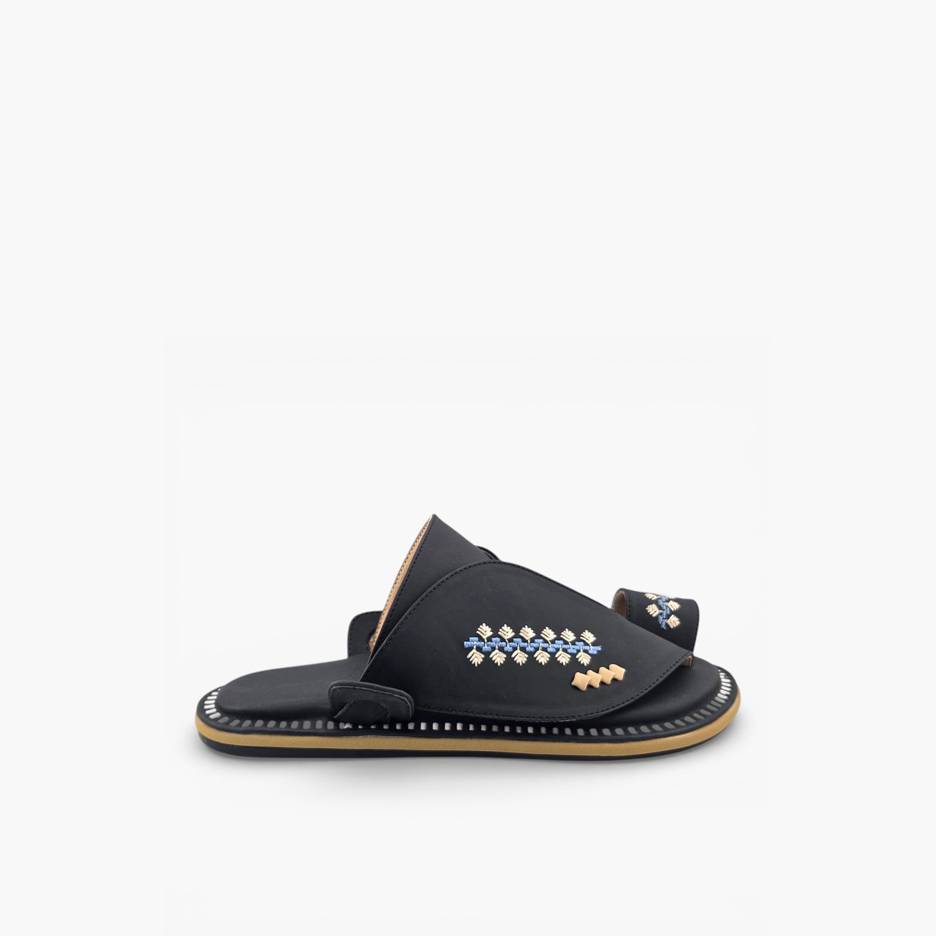 Al Fanoos Mens Slip-On Lumiere Arabic Sandals | 214-men-shoes-sandals-image-2