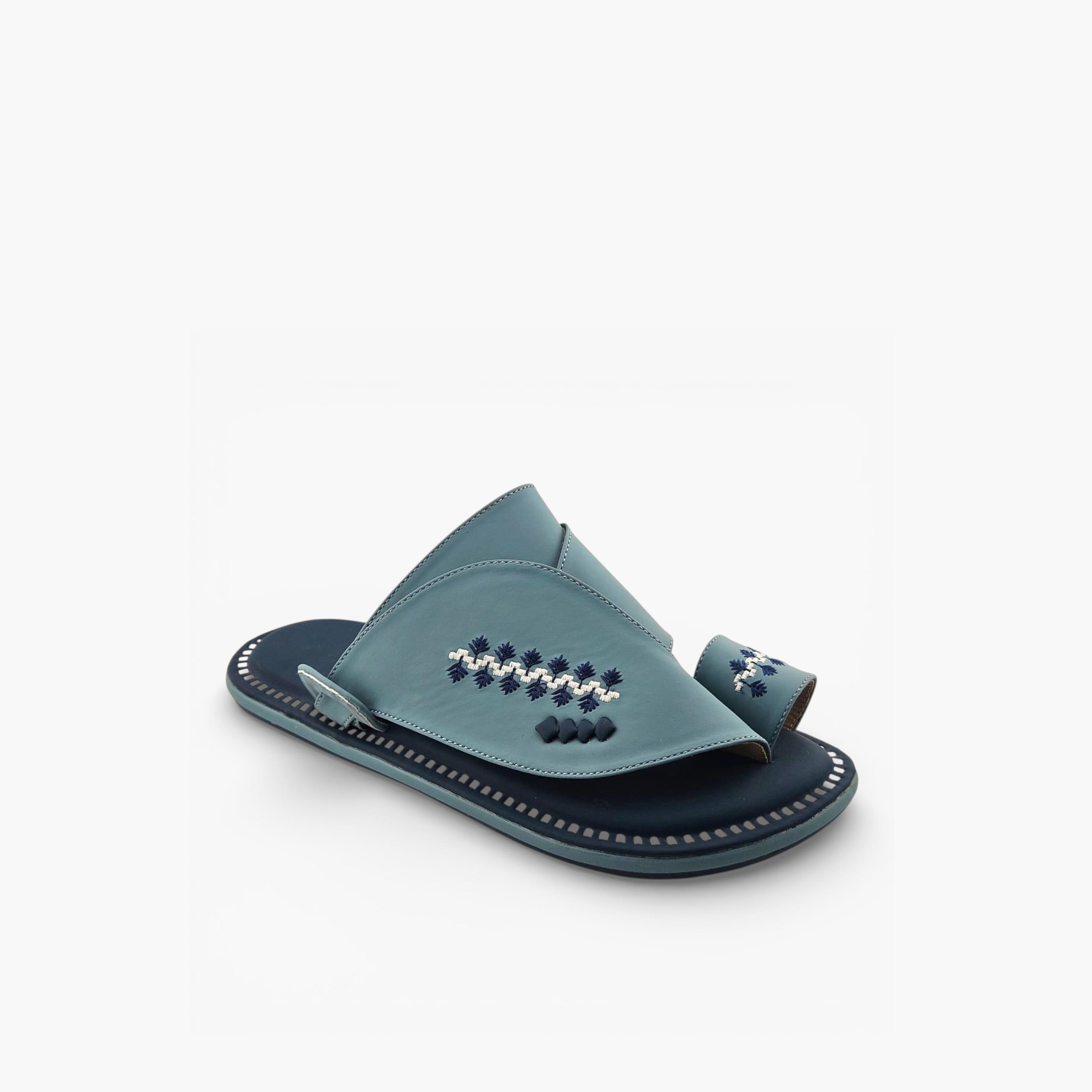 Al Fanoos Mens Slip-On Lumiere Arabic Sandals | 214-men-shoes-sandals-image-1