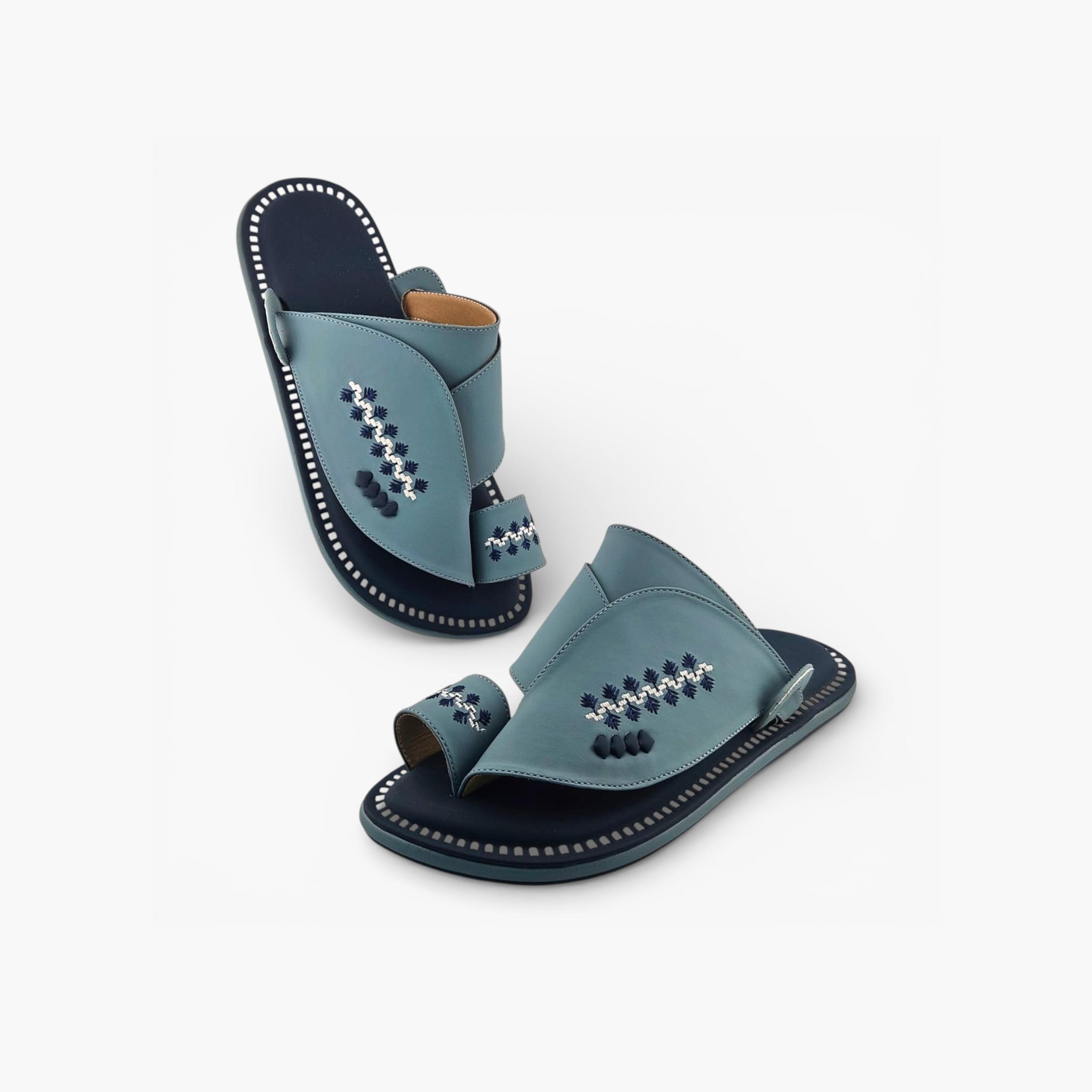 Al Fanoos Mens Slip-On Lumiere Arabic Sandals | 214-men-shoes-sandals-image-4