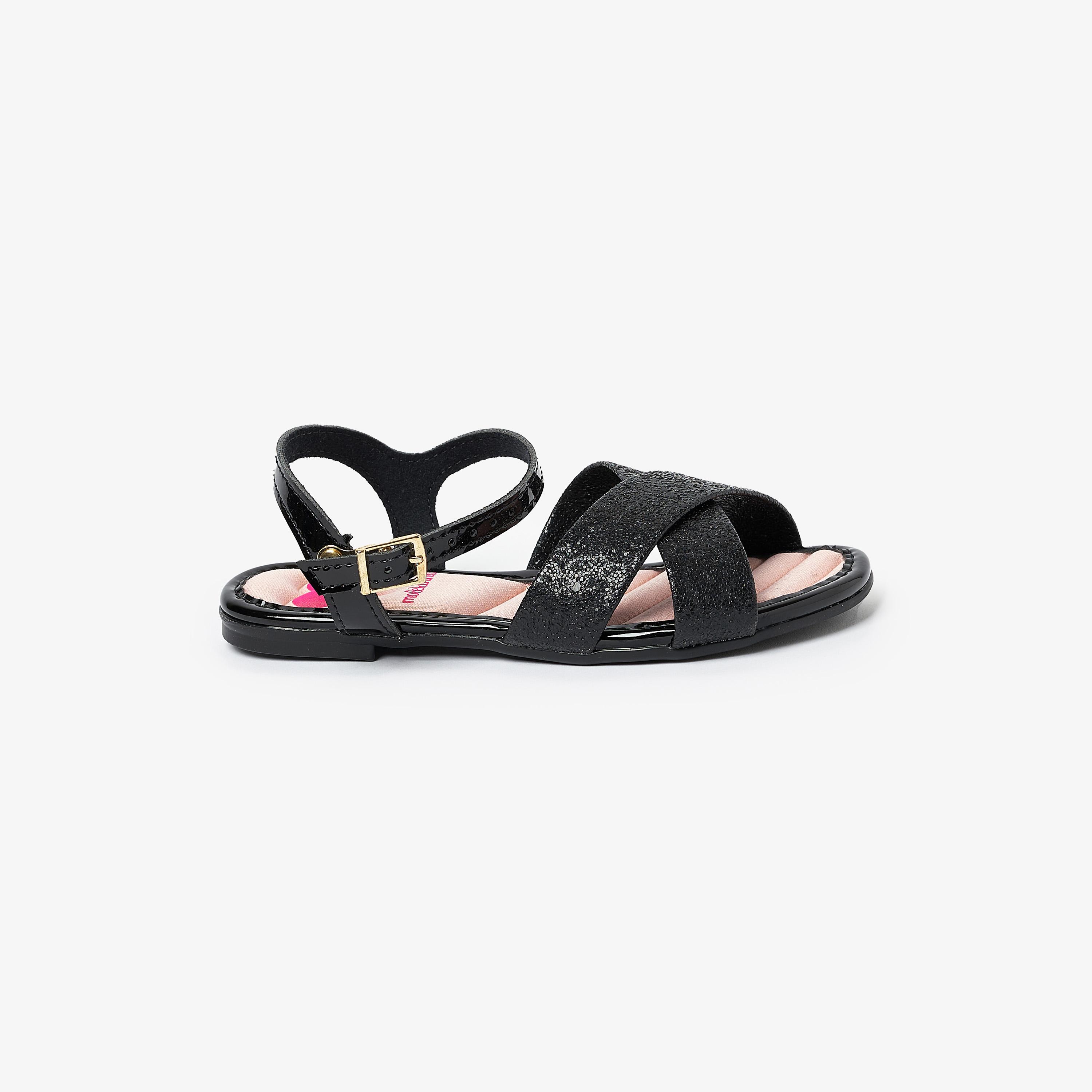 Molekinha by Geoomnii Kids Criss Cross Strap Sandals with Sling Back | 2157-850-24355     -girls-shoes-sandals-image-2