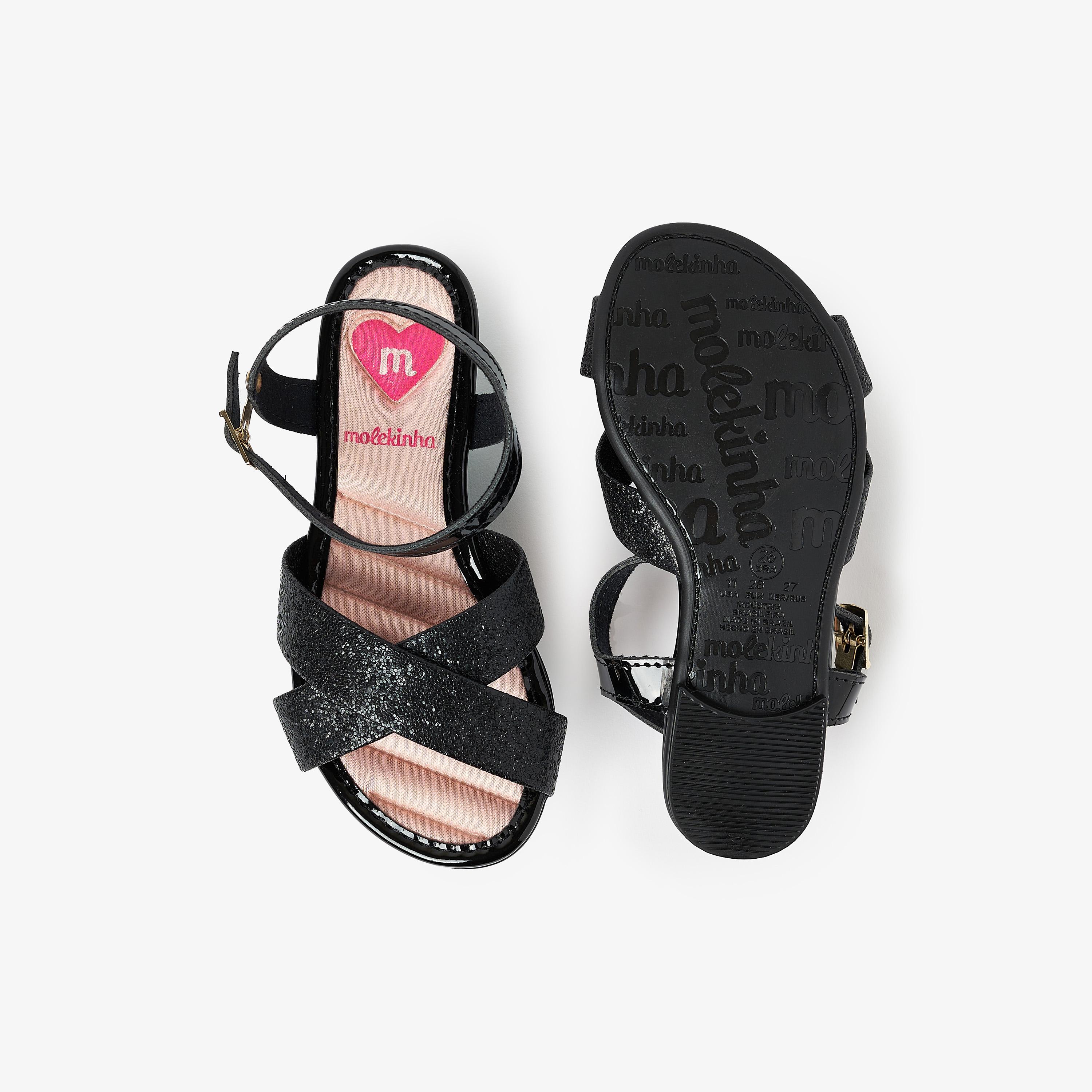 Molekinha by Geoomnii Kids Criss Cross Strap Sandals with Sling Back | 2157-850-24355     -girls-shoes-sandals-image-4
