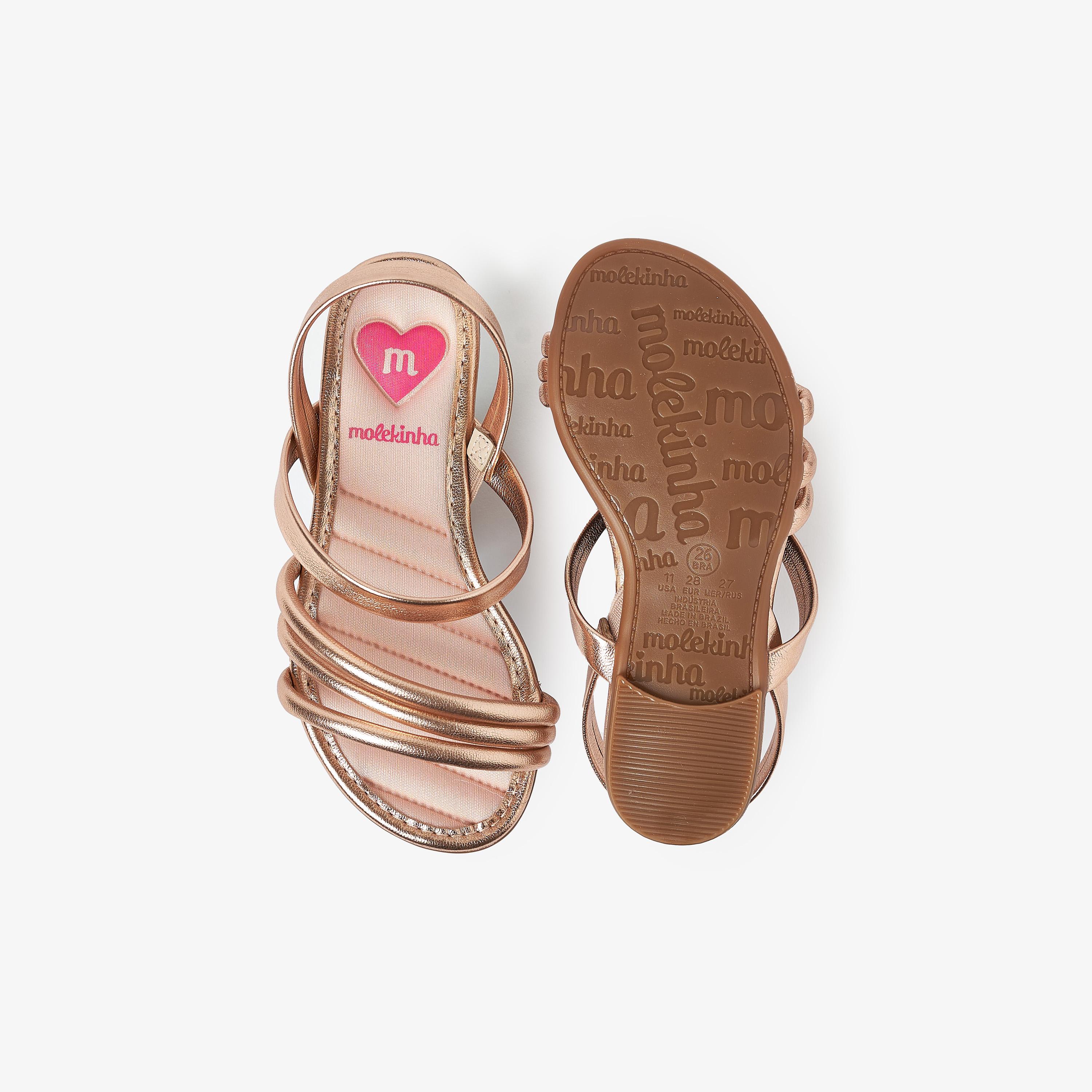 Molekinha by Geoomnii Kids Open Toe Sandals with Slingback | 2157-876-19791       -girls-shoes-sandals-image-3
