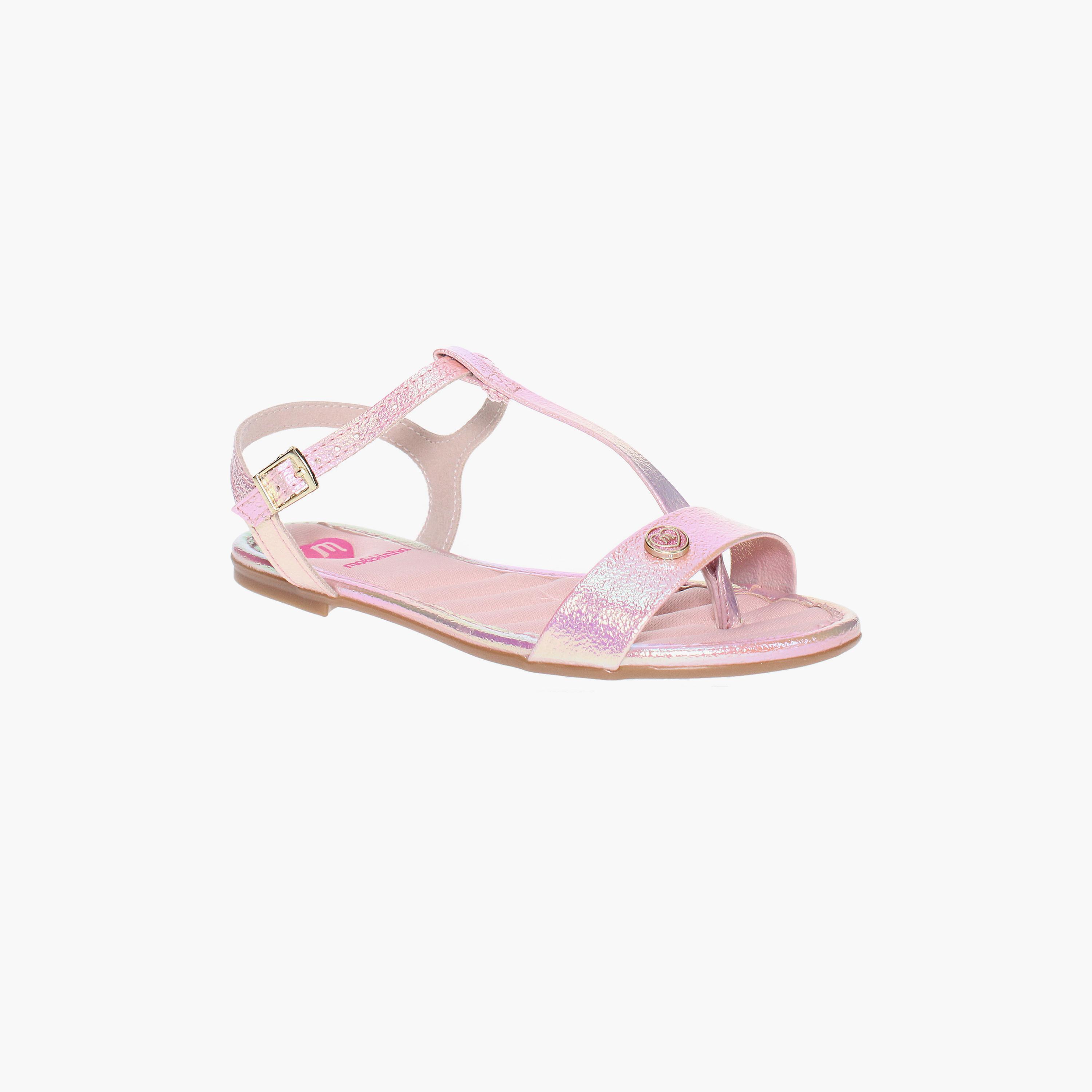 مولكينها- صندل للبنات بحزام بإبزيم | 2157-882-26345-78276-girls-shoes-sandals-image-1