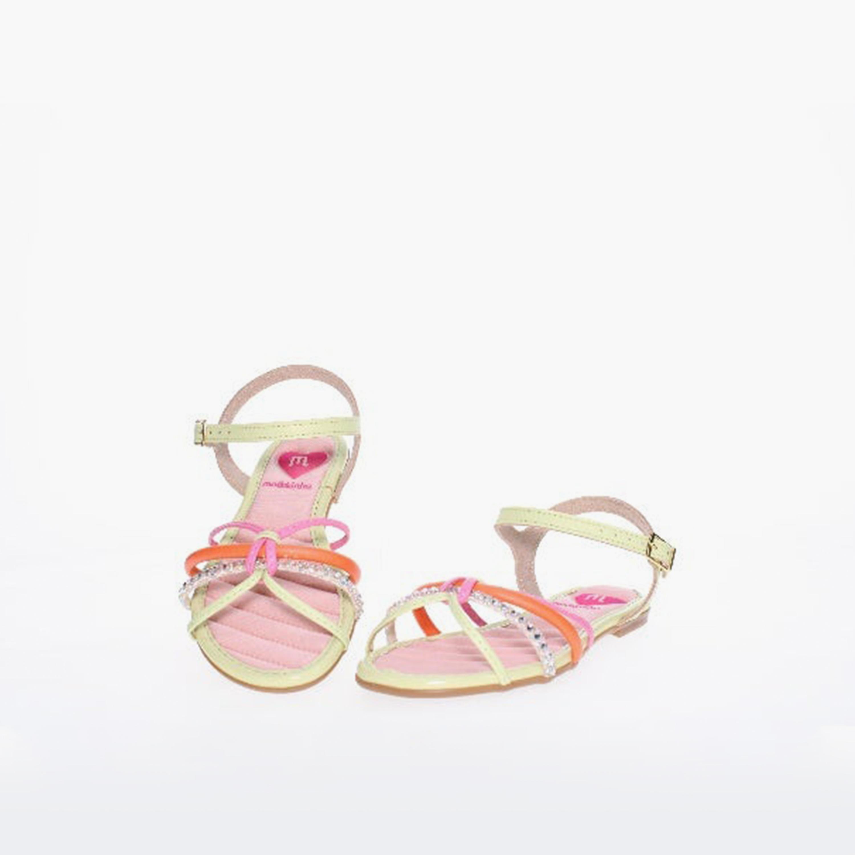 جيومني - صندل أورا مسطح بإبزيم للبنات | 2157-888-26981-95291-girls-shoes-sandals-image-2