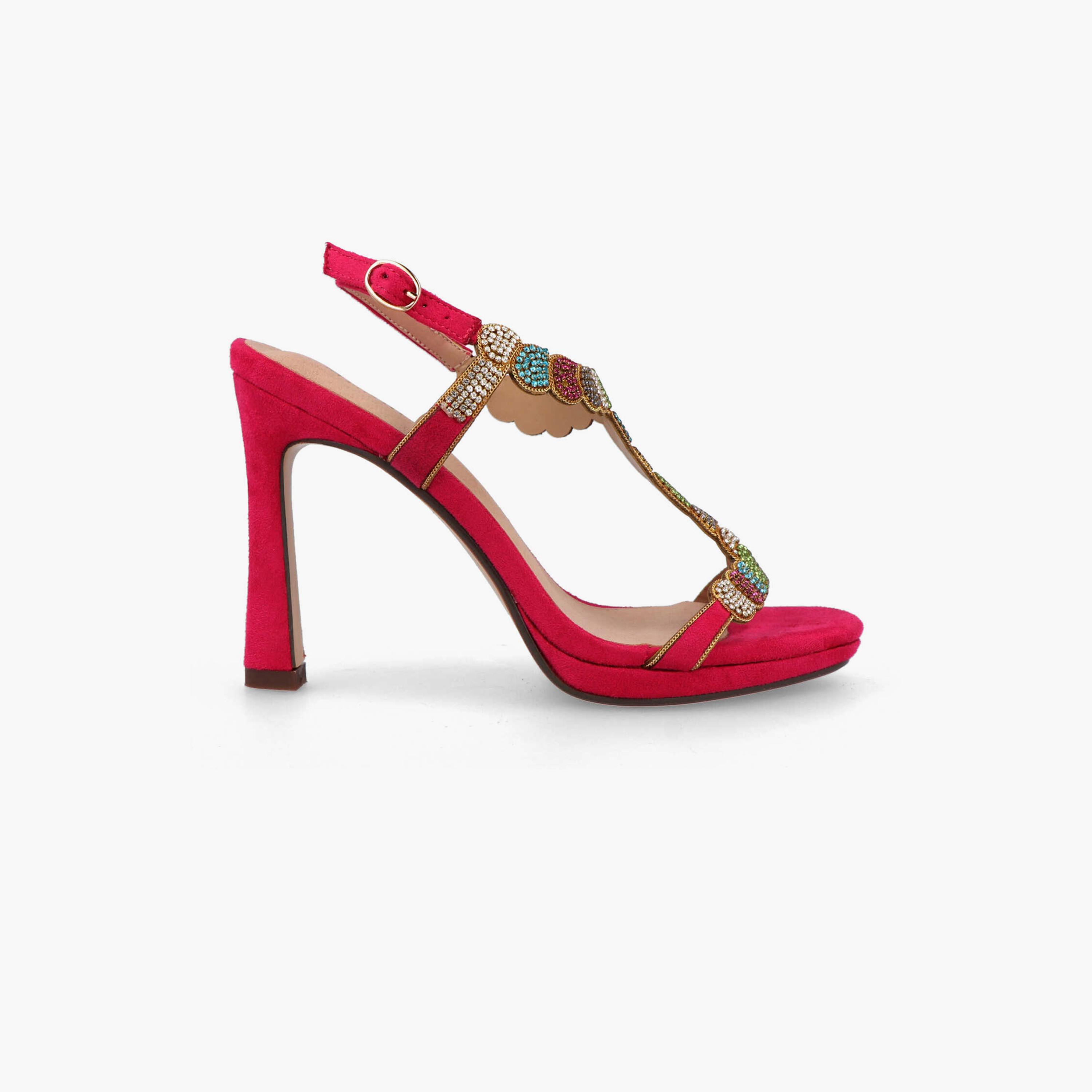 Menbur Women's Stiletto Heels with Embellishment | 21575-women-shoes-heels-image-1