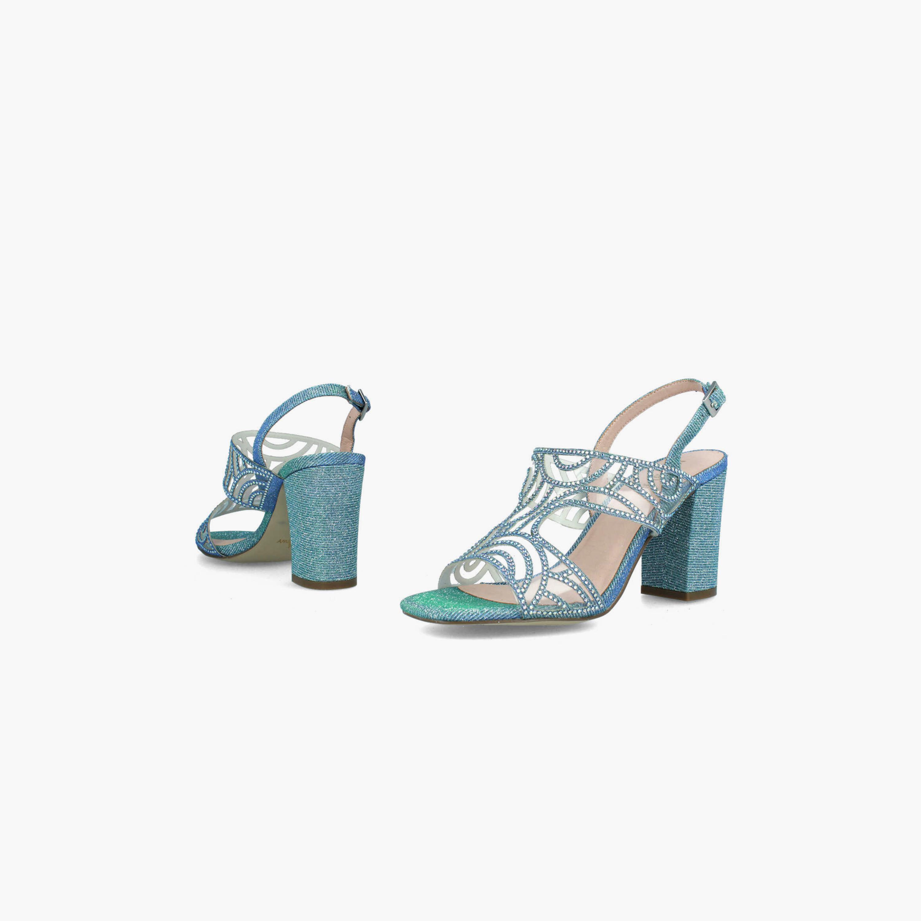 Menbur Women's Block Heels with Rhinestone Accent | 21582-women-shoes-heels-image-4