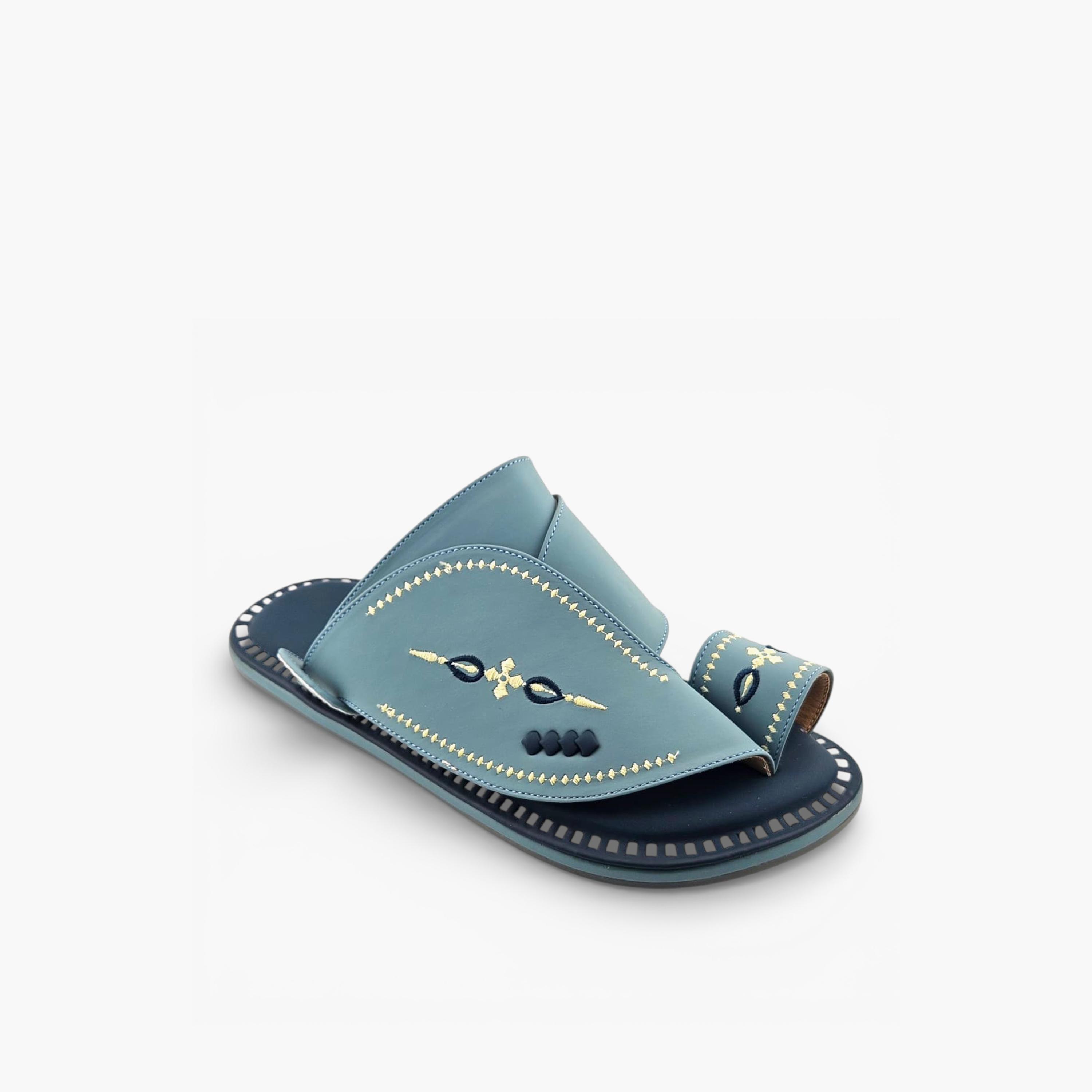 Al Fanoos Mens Slip-On Lumiere Arabic Sandals | 215-men-shoes-sandals-image-1