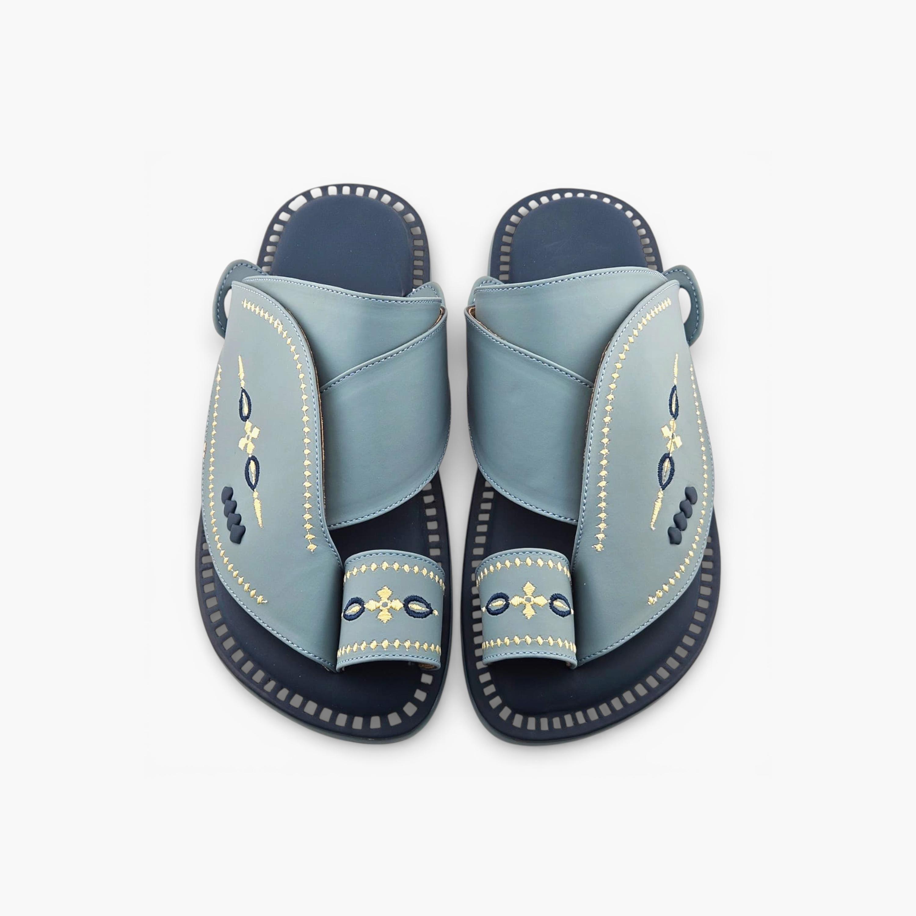 Al Fanoos Mens Slip-On Lumiere Arabic Sandals | 215-men-shoes-sandals-image-3