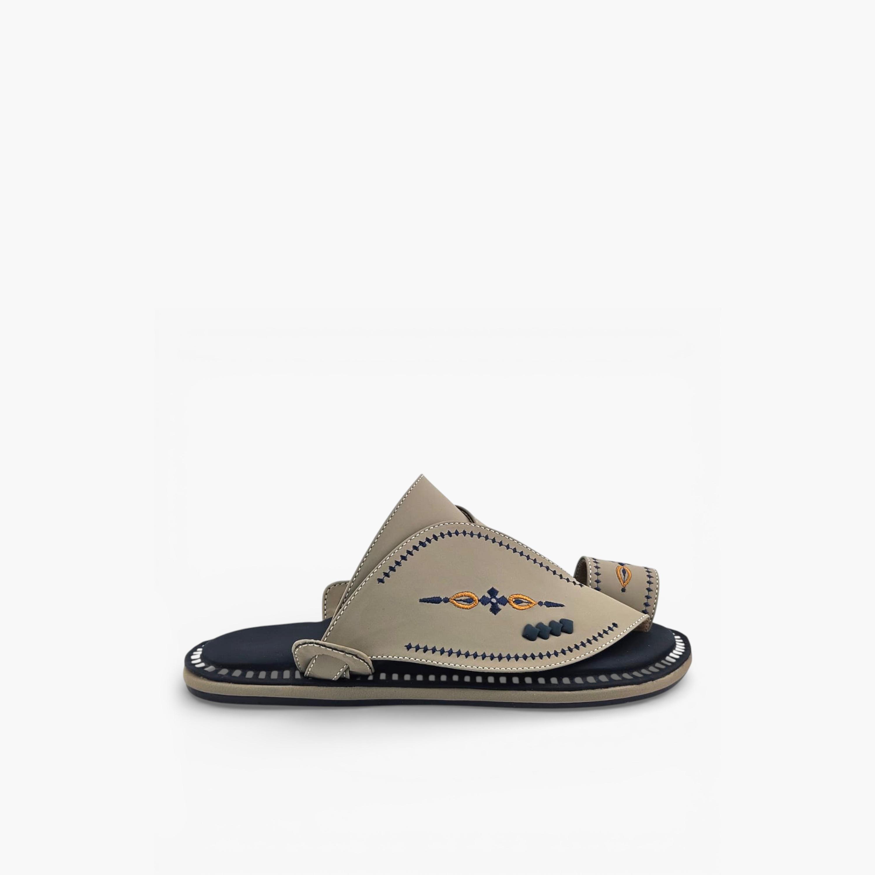 Al Fanoos Mens Slip-On Lumiere Arabic Sandals | 215-men-shoes-sandals-image-2