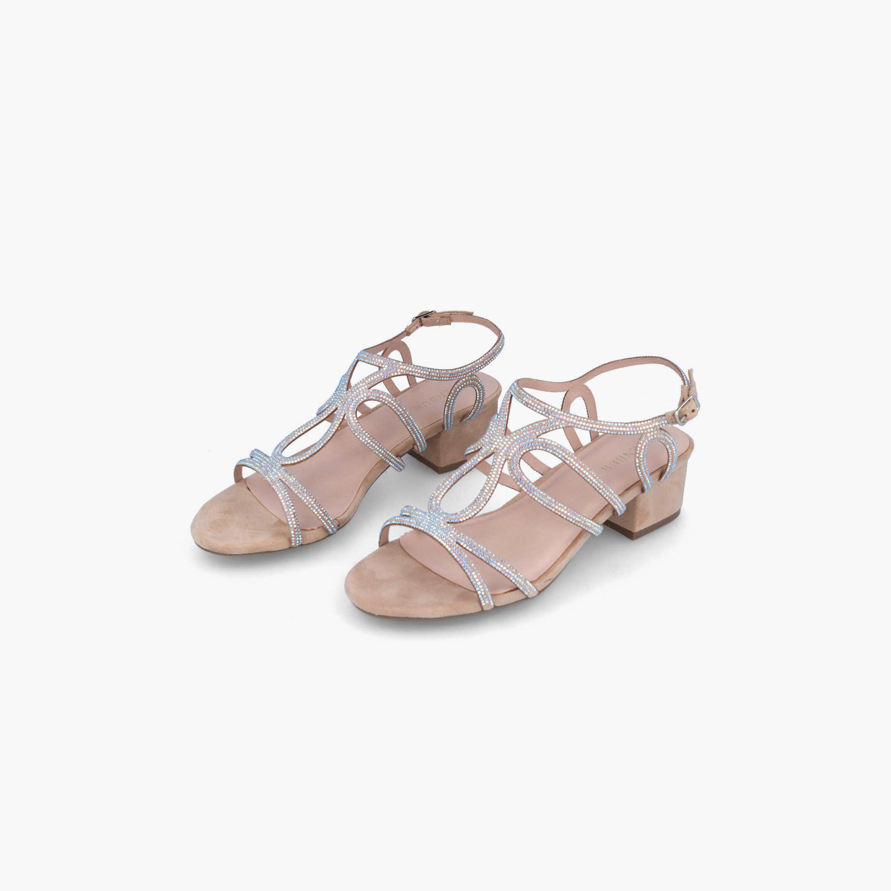 Menbur Women's Block Heels with Embellishment | 21623-women-shoes-heels-image-3
