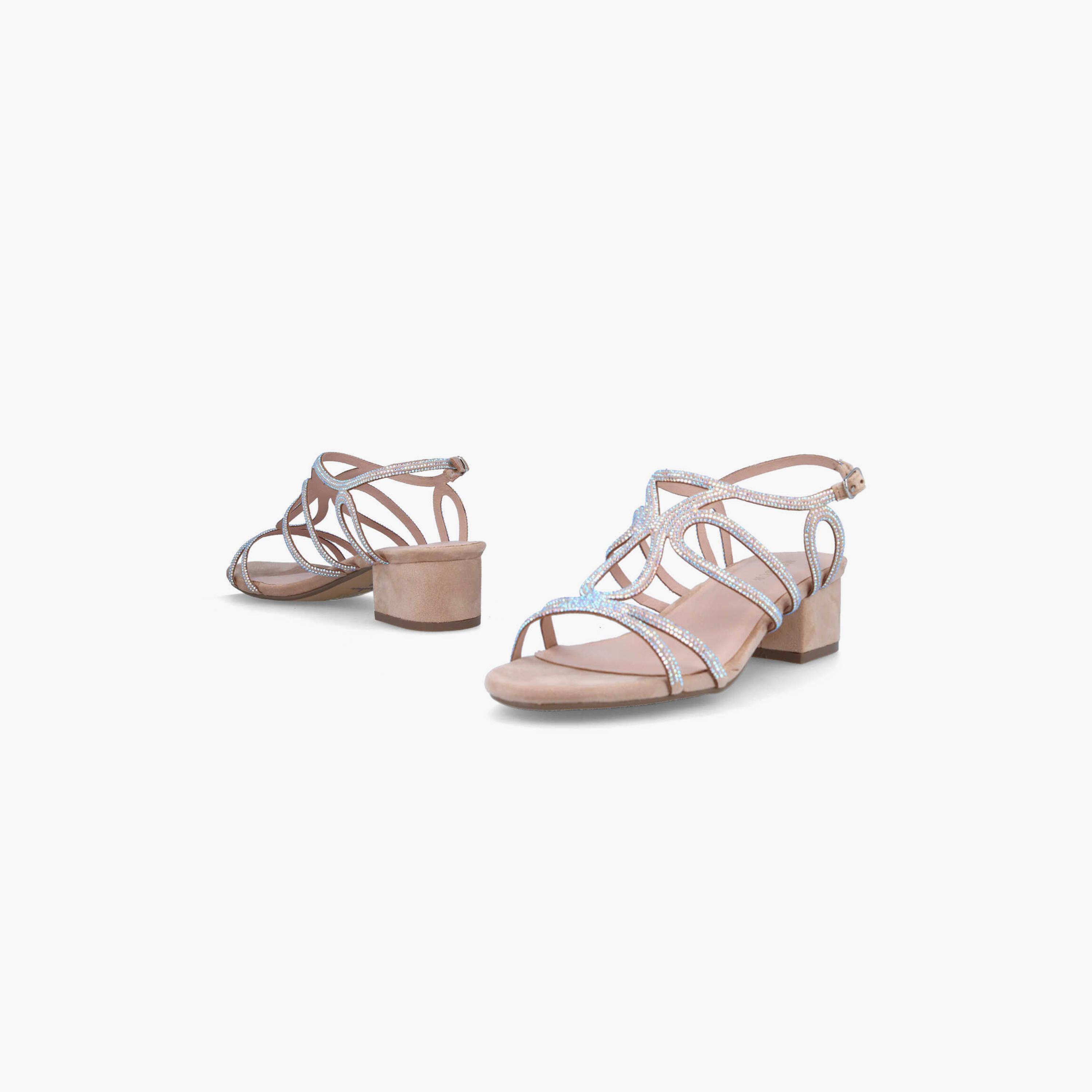 Menbur Women's Block Heels with Embellishment | 21623-women-shoes-heels-image-4