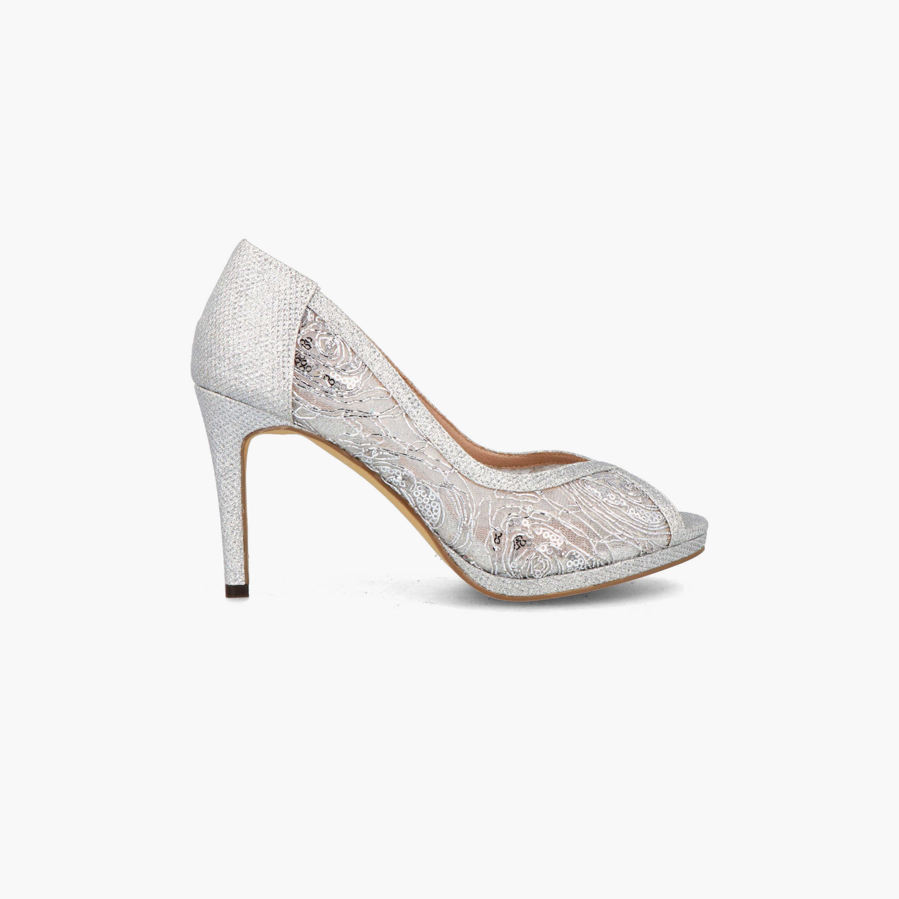 Menbur Women's Metallic Pumps with Rhinestone Accent | 21656-women-shoes-heels-image-1