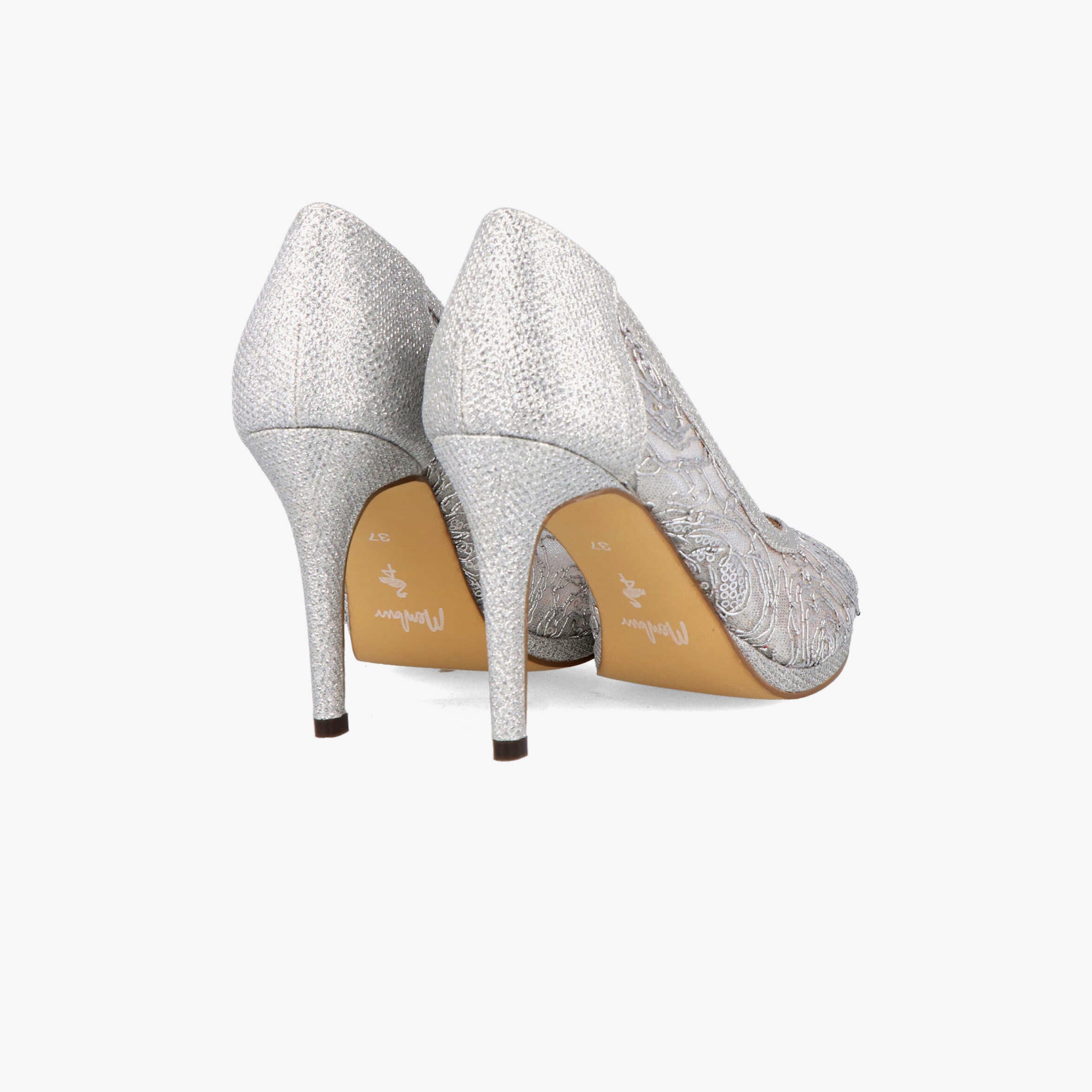 Menbur Women's Metallic Pumps with Rhinestone Accent | 21656-women-shoes-heels-image-3