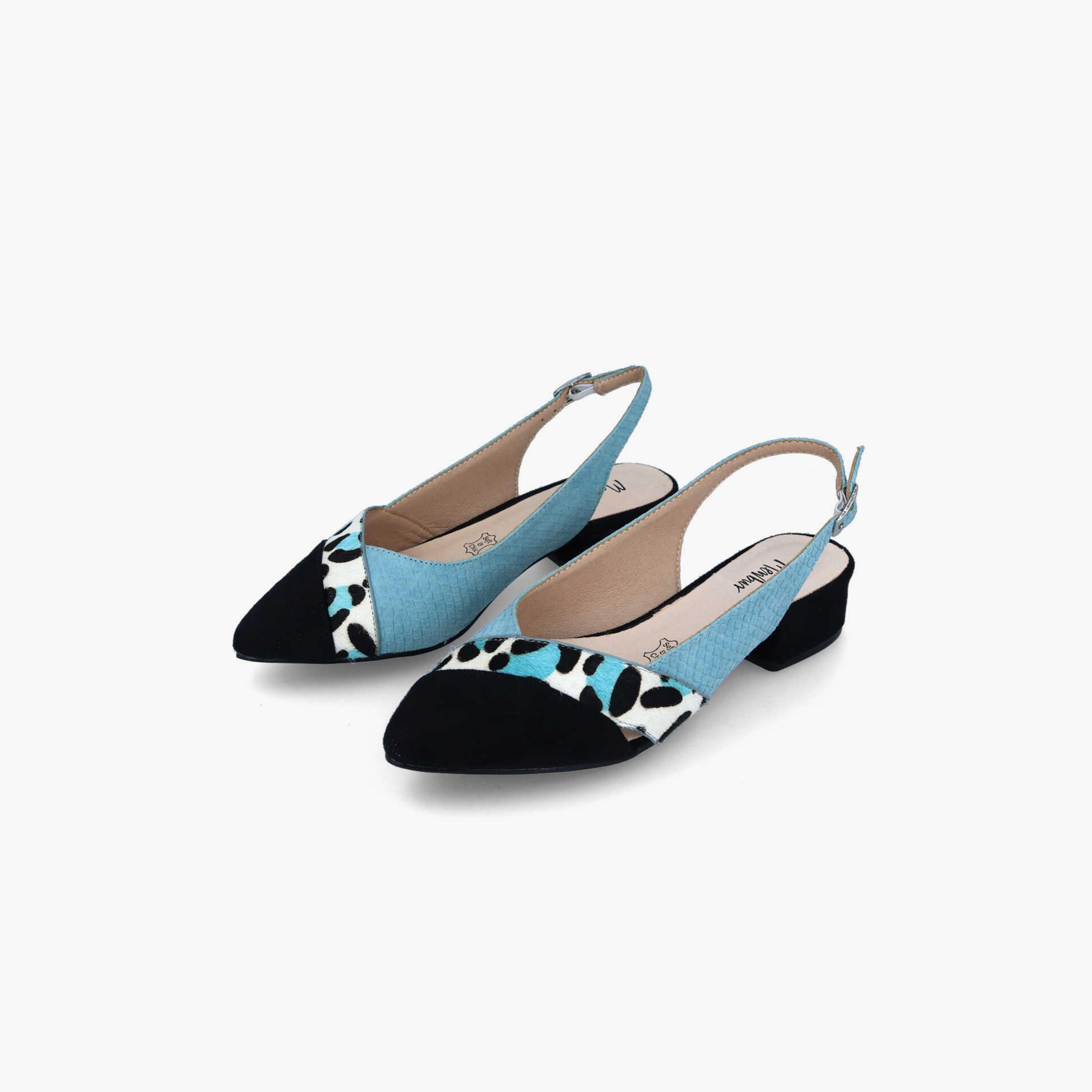 Menbur Women's Animal Print Block Heels with Strap | 21682-women-shoes-heels-image-2