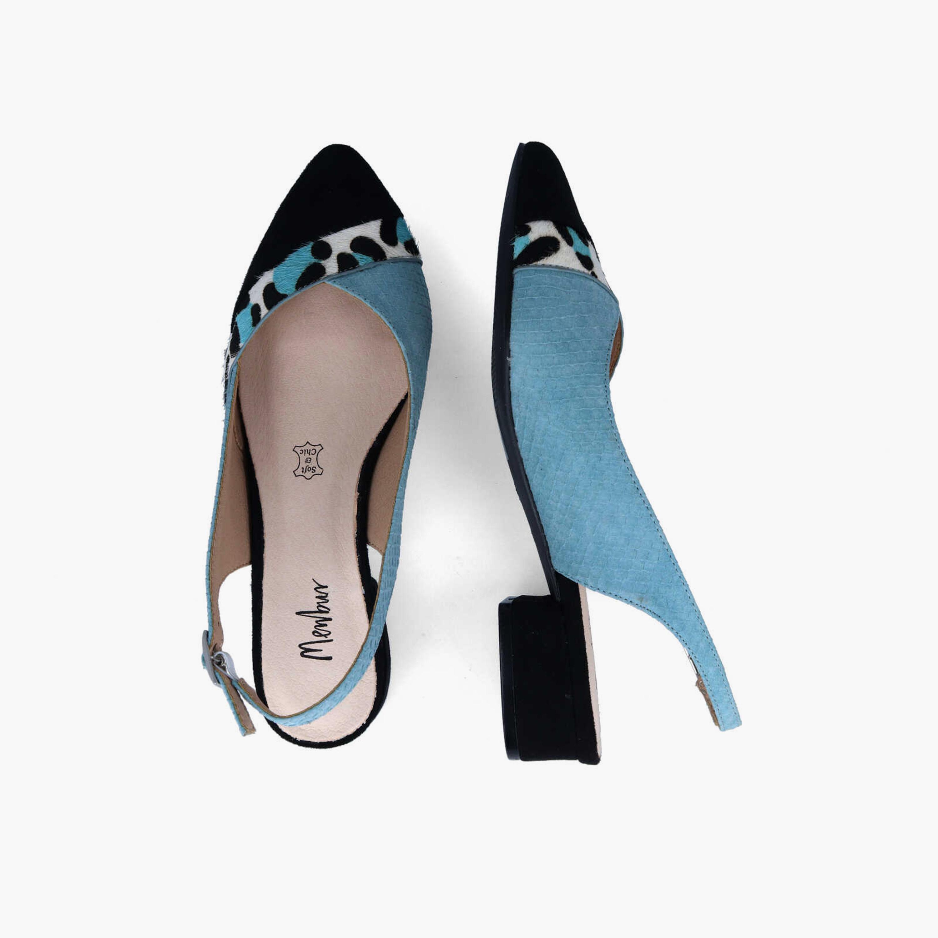 Menbur Women's Animal Print Block Heels with Strap | 21682-women-shoes-heels-image-3