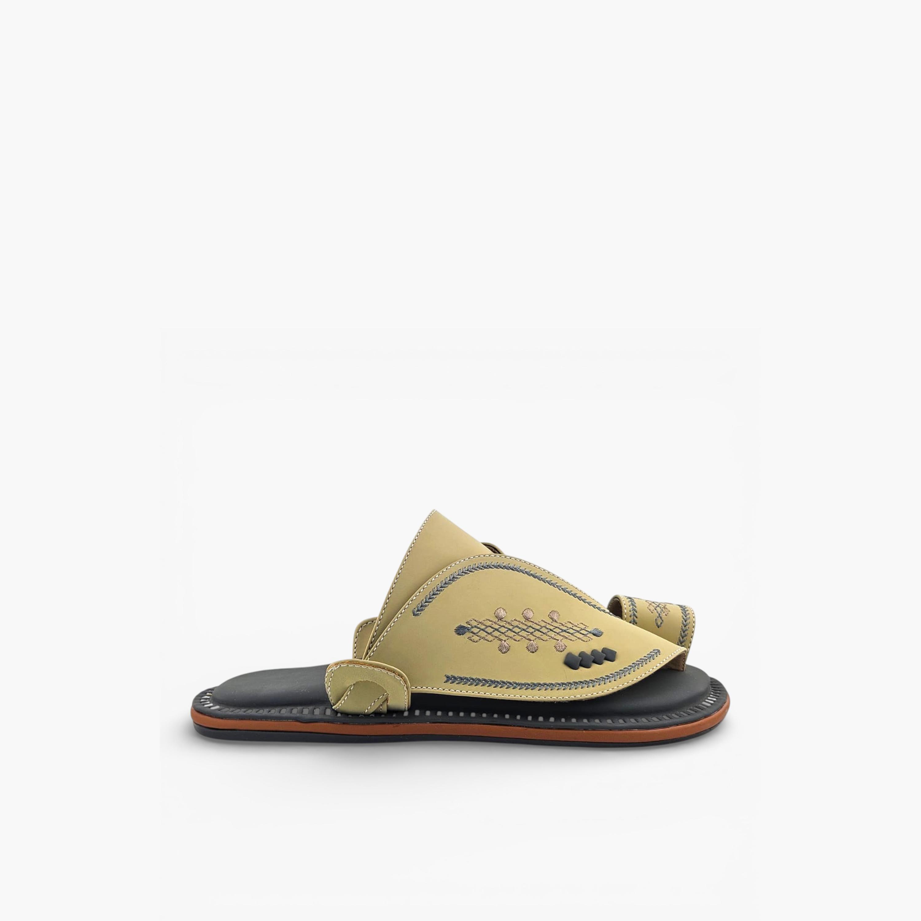 Al Fanoos Mens Slip-On Lumiere Arabic Sandals | 216-men-shoes-sandals-image-2