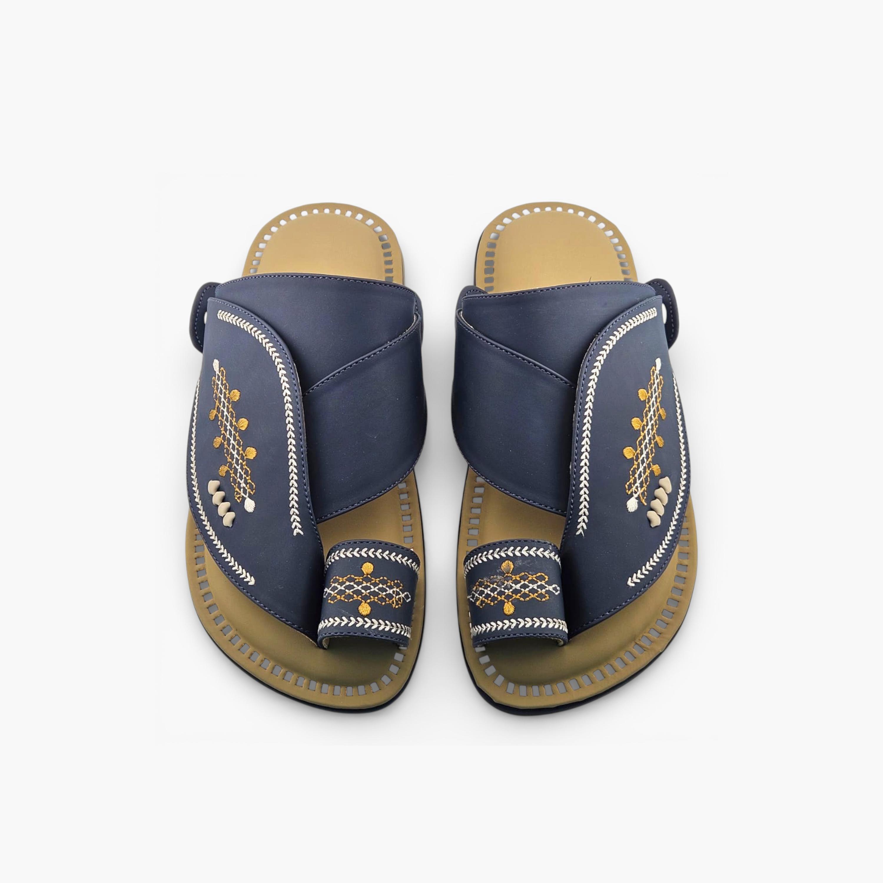 Al Fanoos Mens Slip-On Lumiere Arabic Sandals | 216-men-shoes-sandals-image-3