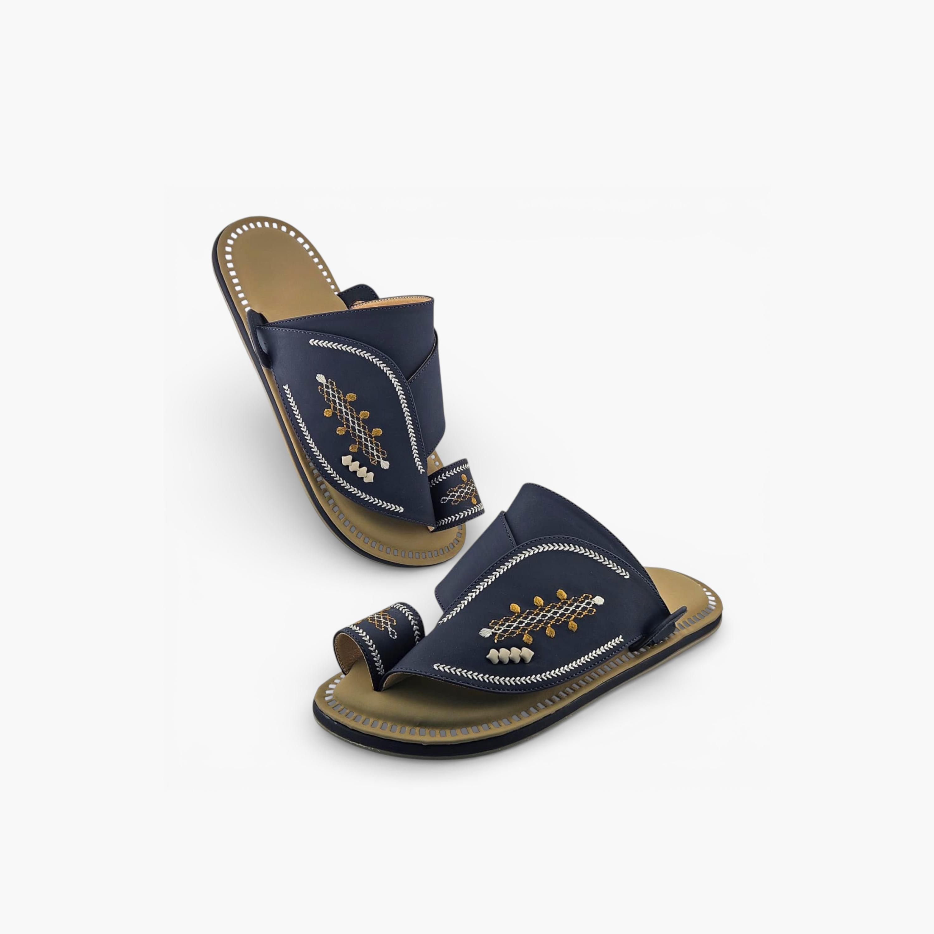 Al Fanoos Mens Slip-On Lumiere Arabic Sandals | 216-men-shoes-sandals-image-4