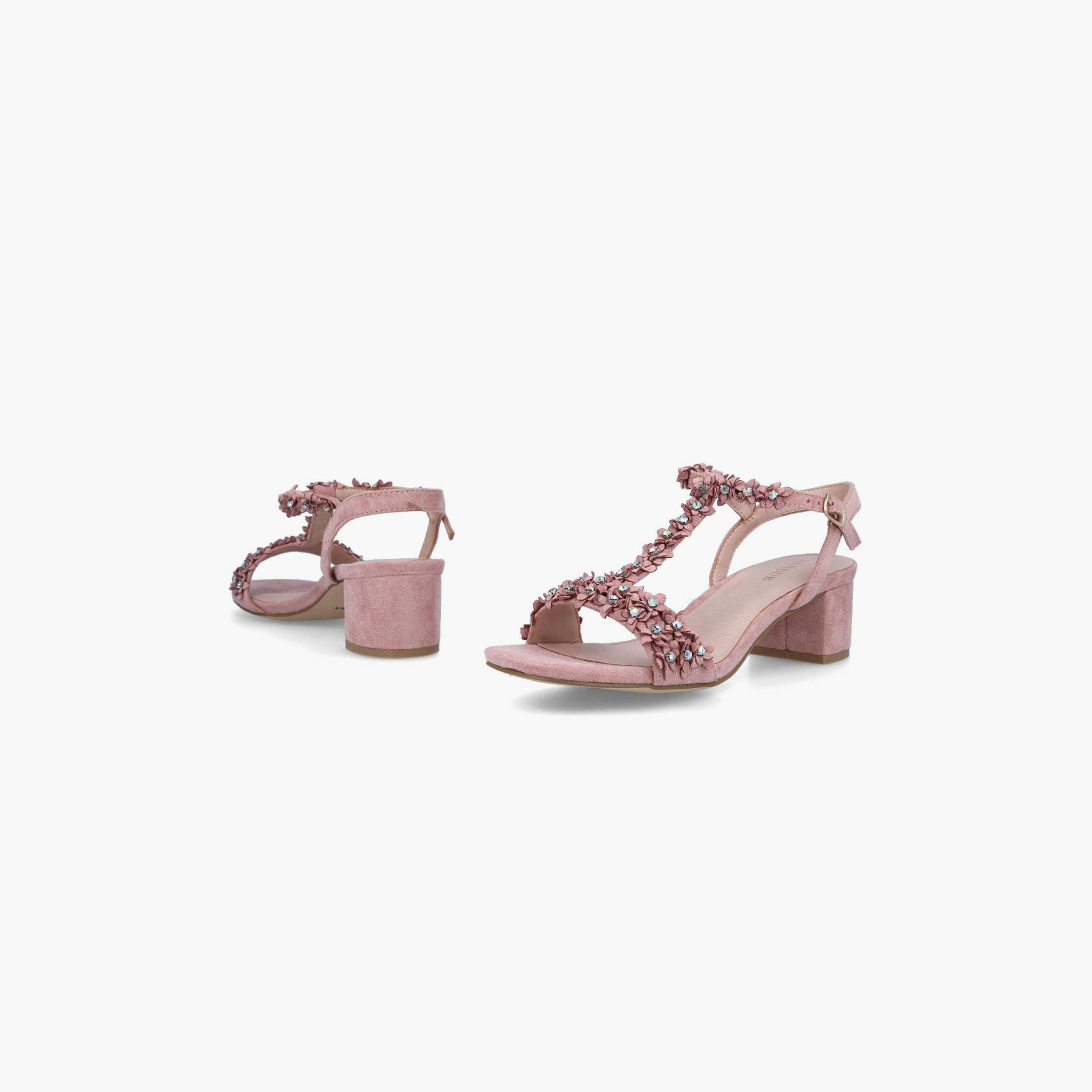 Menbur Women's Block Heels with Crystal | 21701-women-shoes-heels-image-4