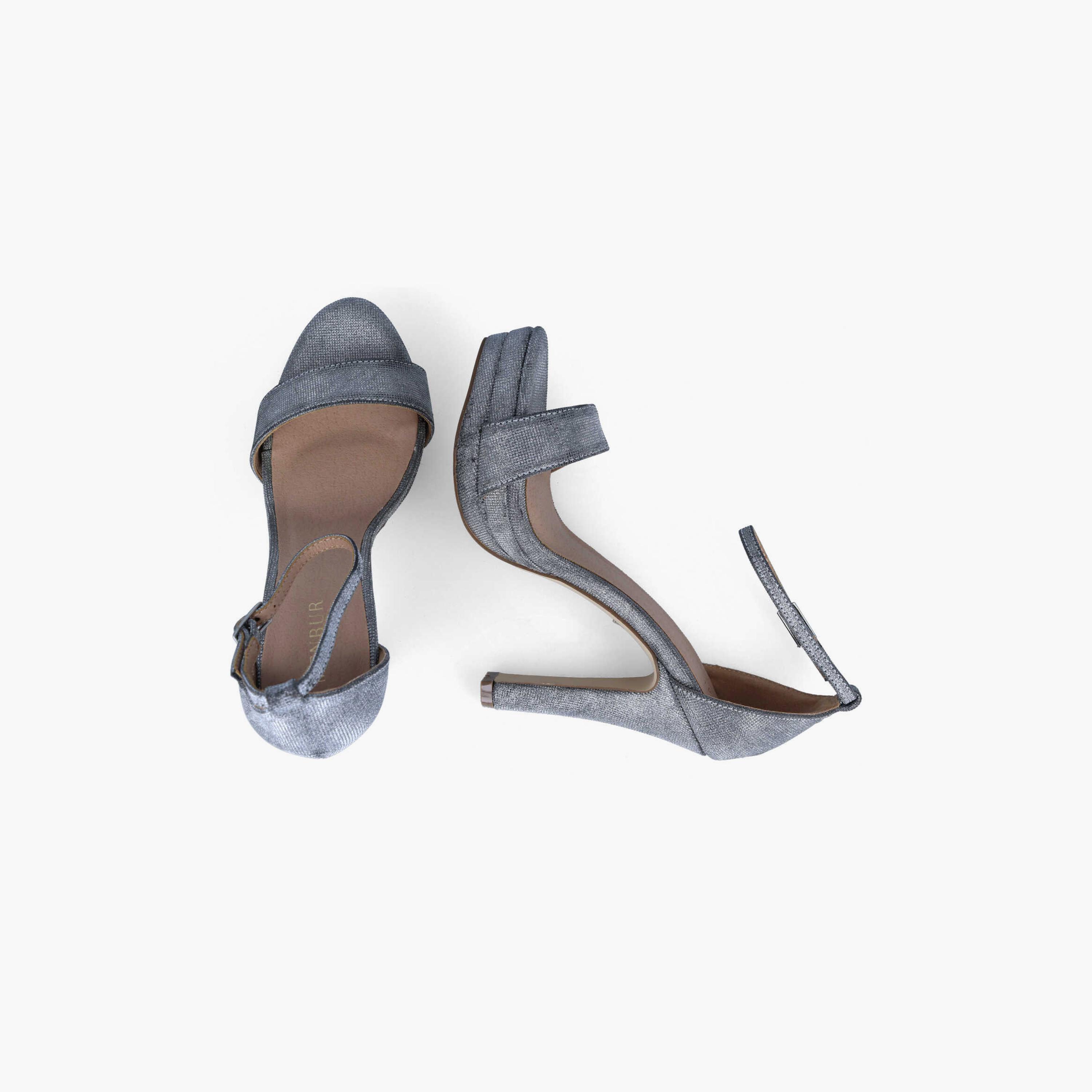 Menbur Women's Reptile Print Stiletto Heels with Strap | 21709-women-shoes-heels-image-3