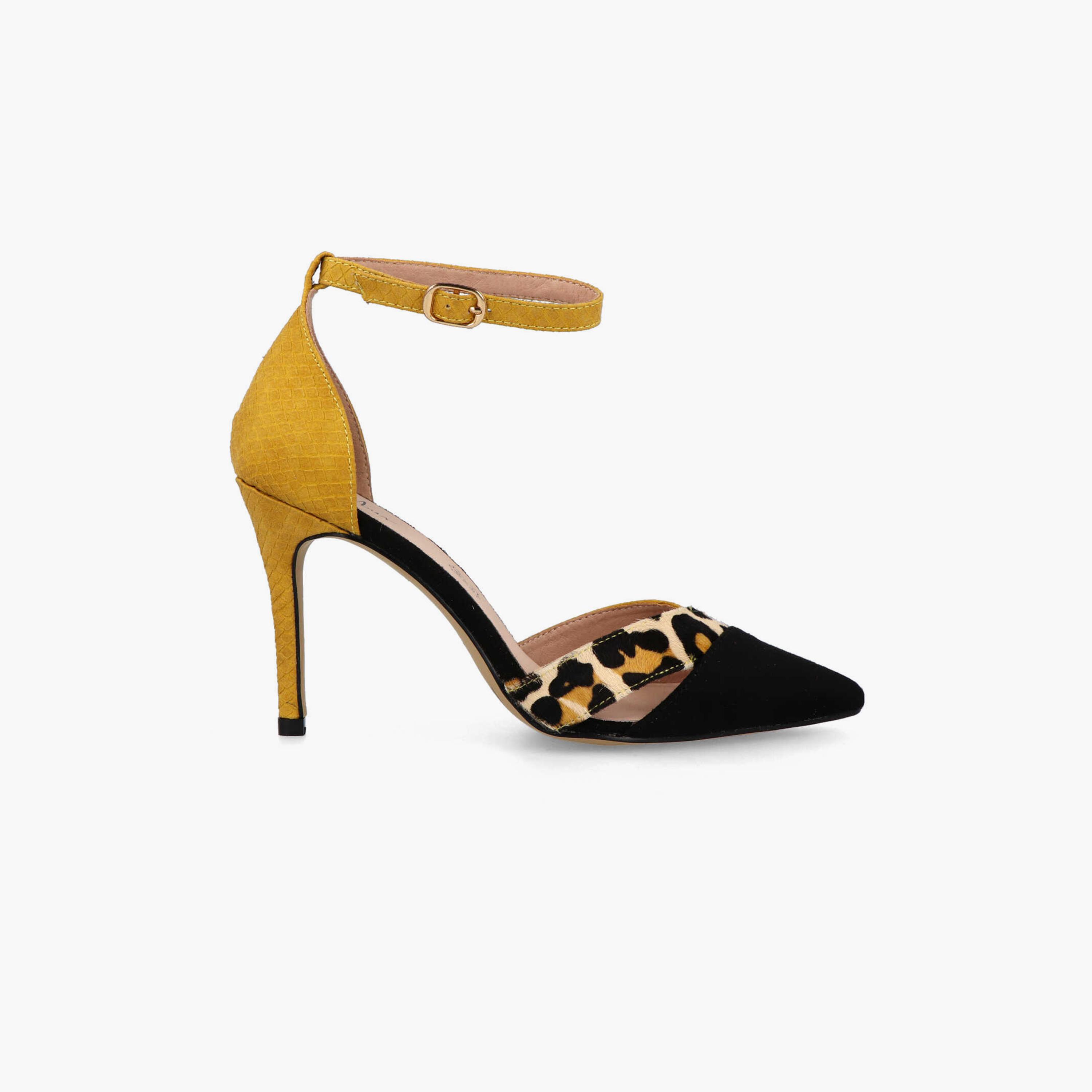 Menbur Women's Animal Print Pumps with Strap | 21711-women-shoes-heels-image-1