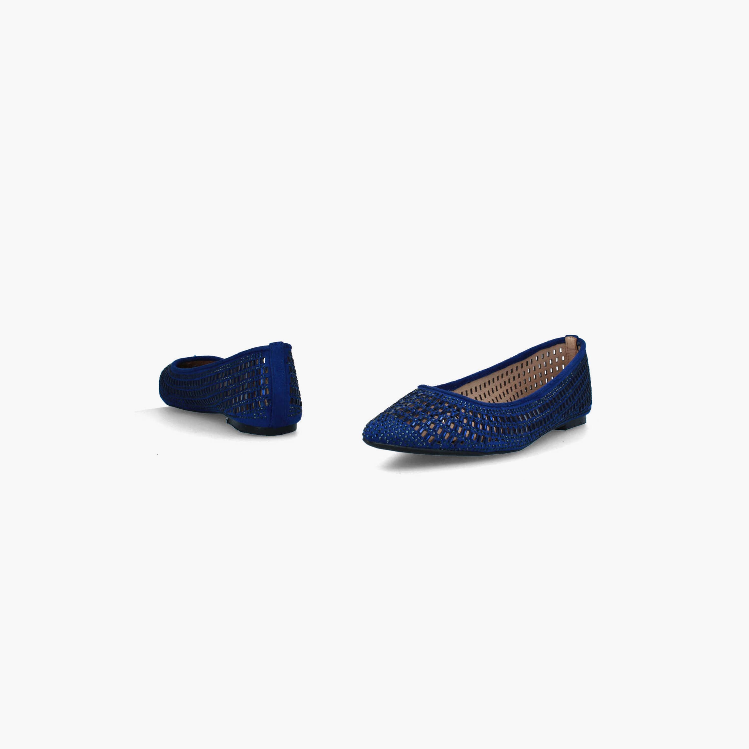 Menbur Women's Pointed Toe Ballerinas with Cut Out Accent | 21778-women-shoes-ballerinas-image-4