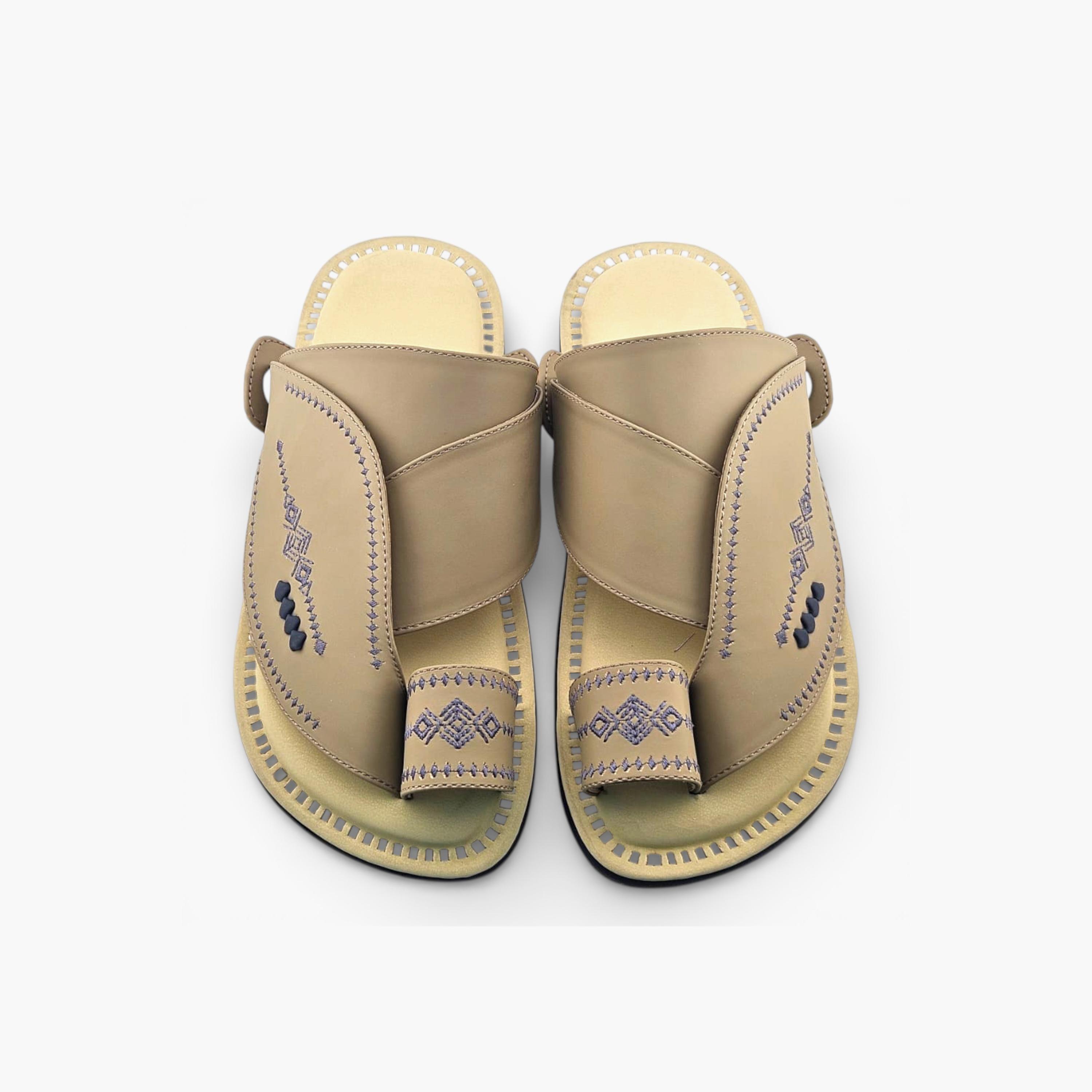 Al Fanoos Mens Slip-On Lumiere Arabic Sandals | 217-men-shoes-sandals-image-3