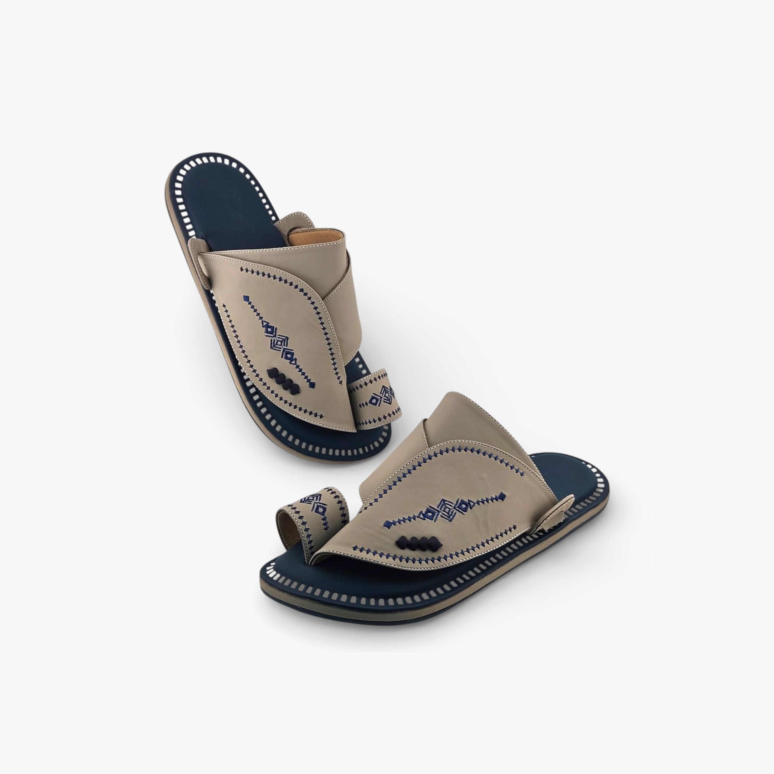 Al Fanoos Mens Slip-On Lumiere Arabic Sandals | 217-men-shoes-sandals-image-4