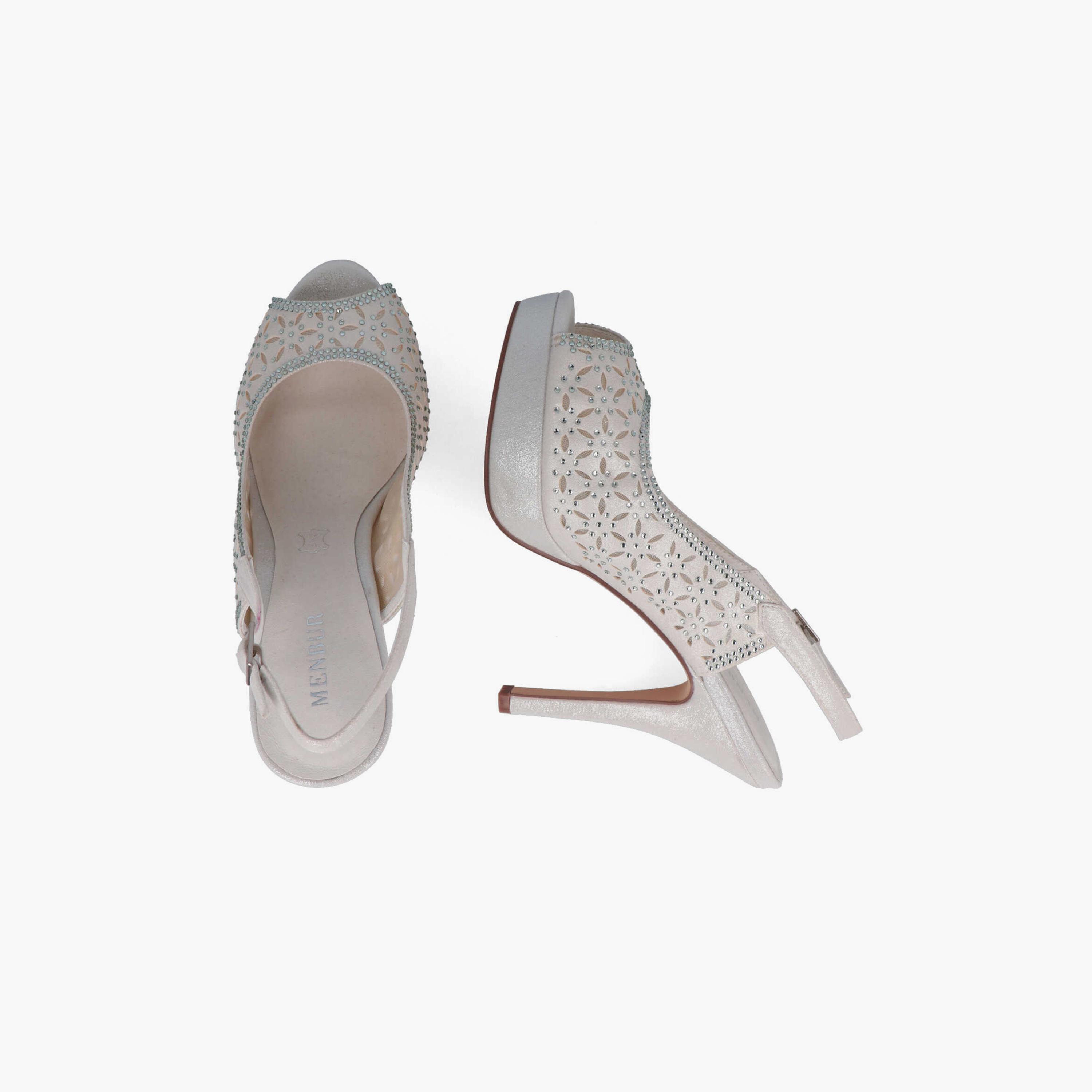 Menbur Women's Glitter Pumps with Rhinestone Accent | 21826-women-shoes-heels-image-4