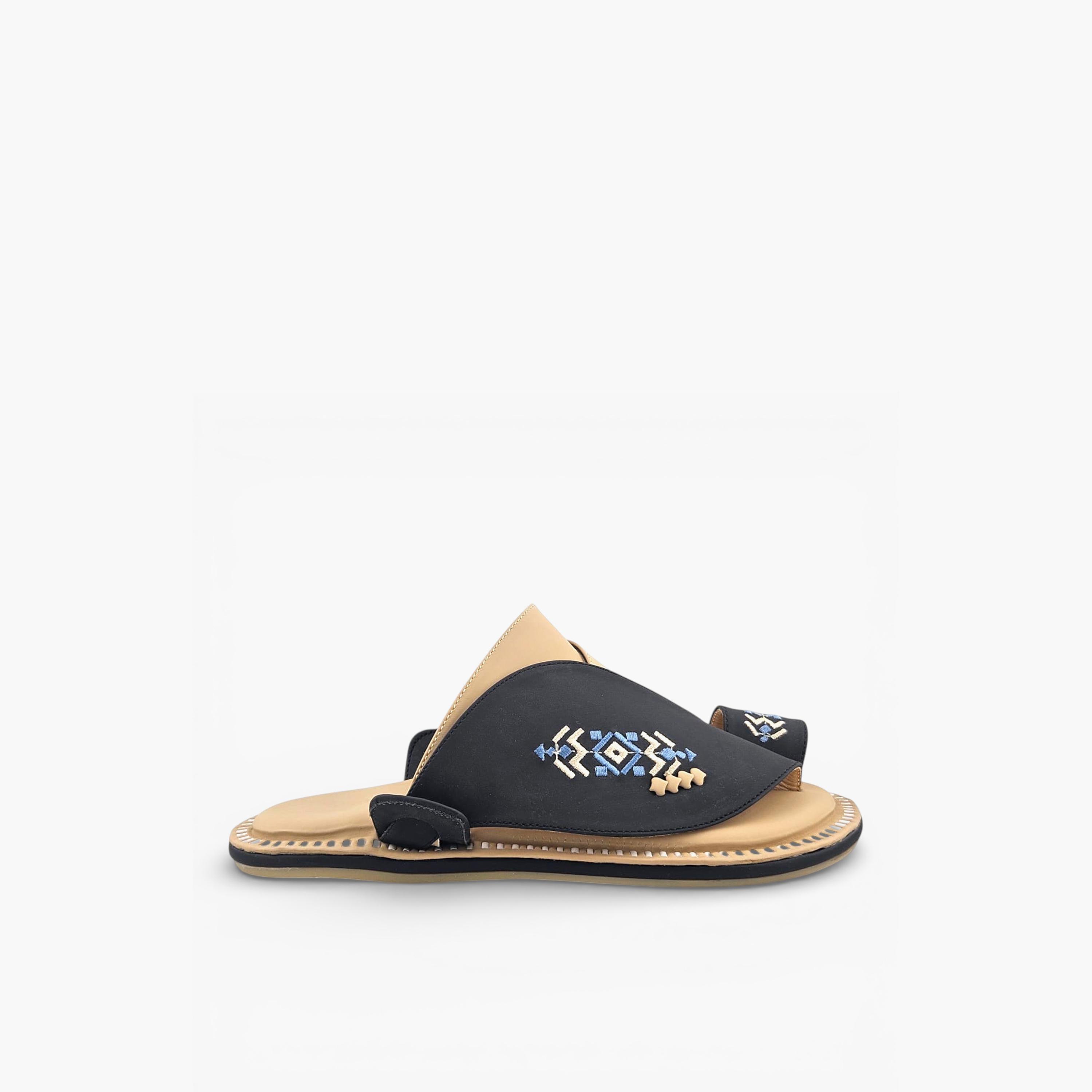 Al Fanoos Mens Slip-On Lumiere Arabic Sandals | 218-men-shoes-sandals-image-2