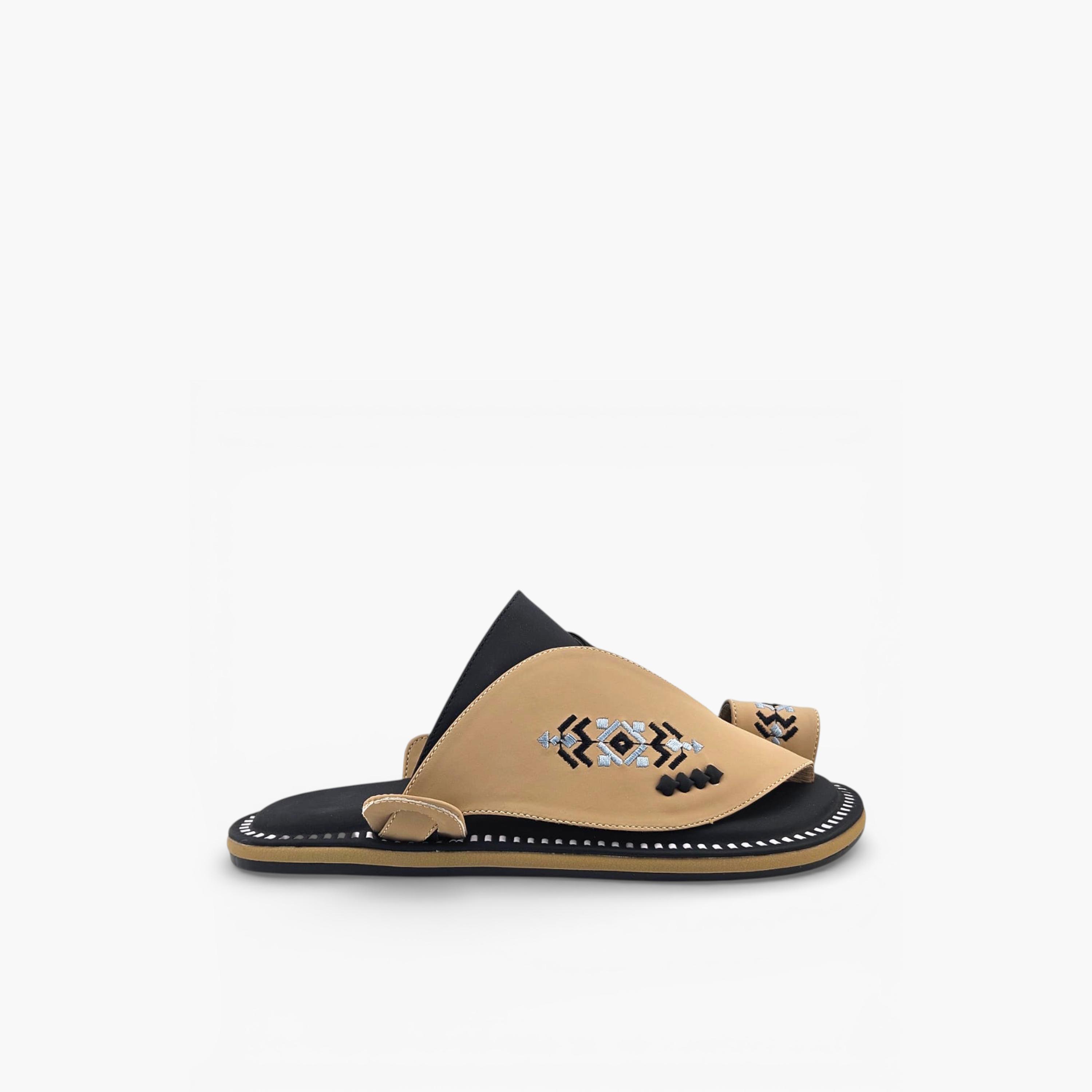 Al Fanoos Mens Slip-On Lumiere Arabic Sandals | 218-men-shoes-sandals-image-4