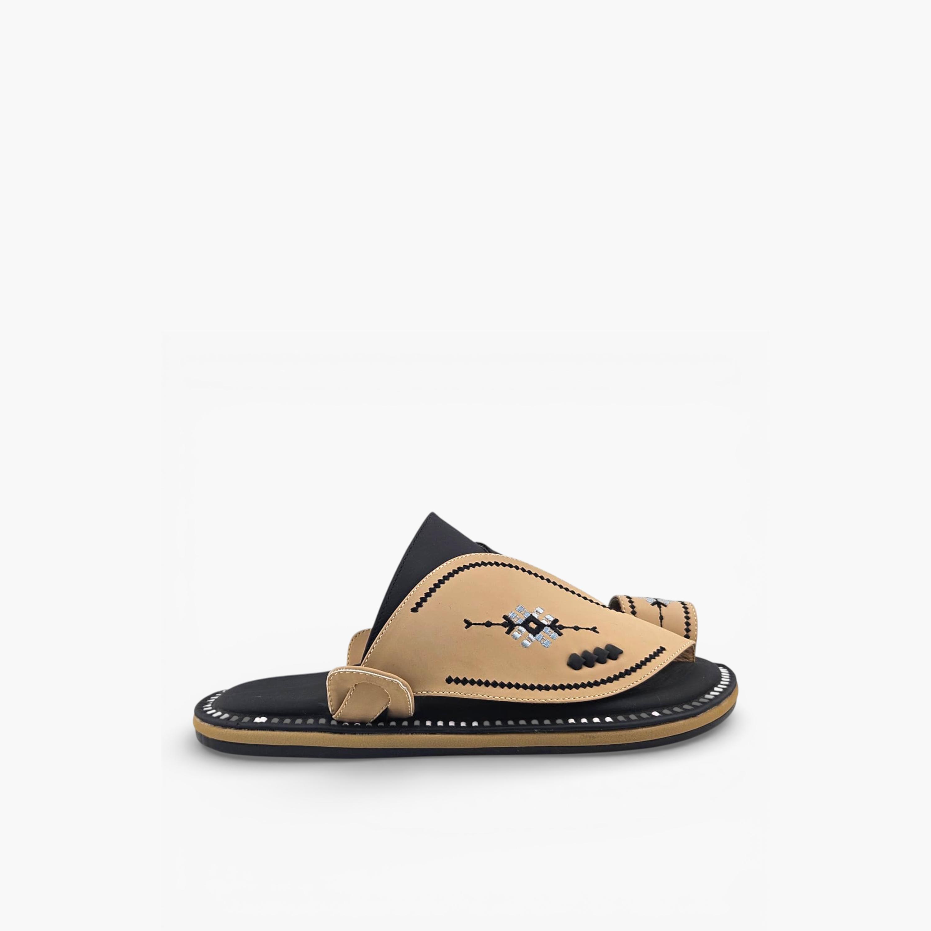 Al Fanoos Mens Slip-On Lumiere Arabic Sandals | 219-men-shoes-sandals-image-2
