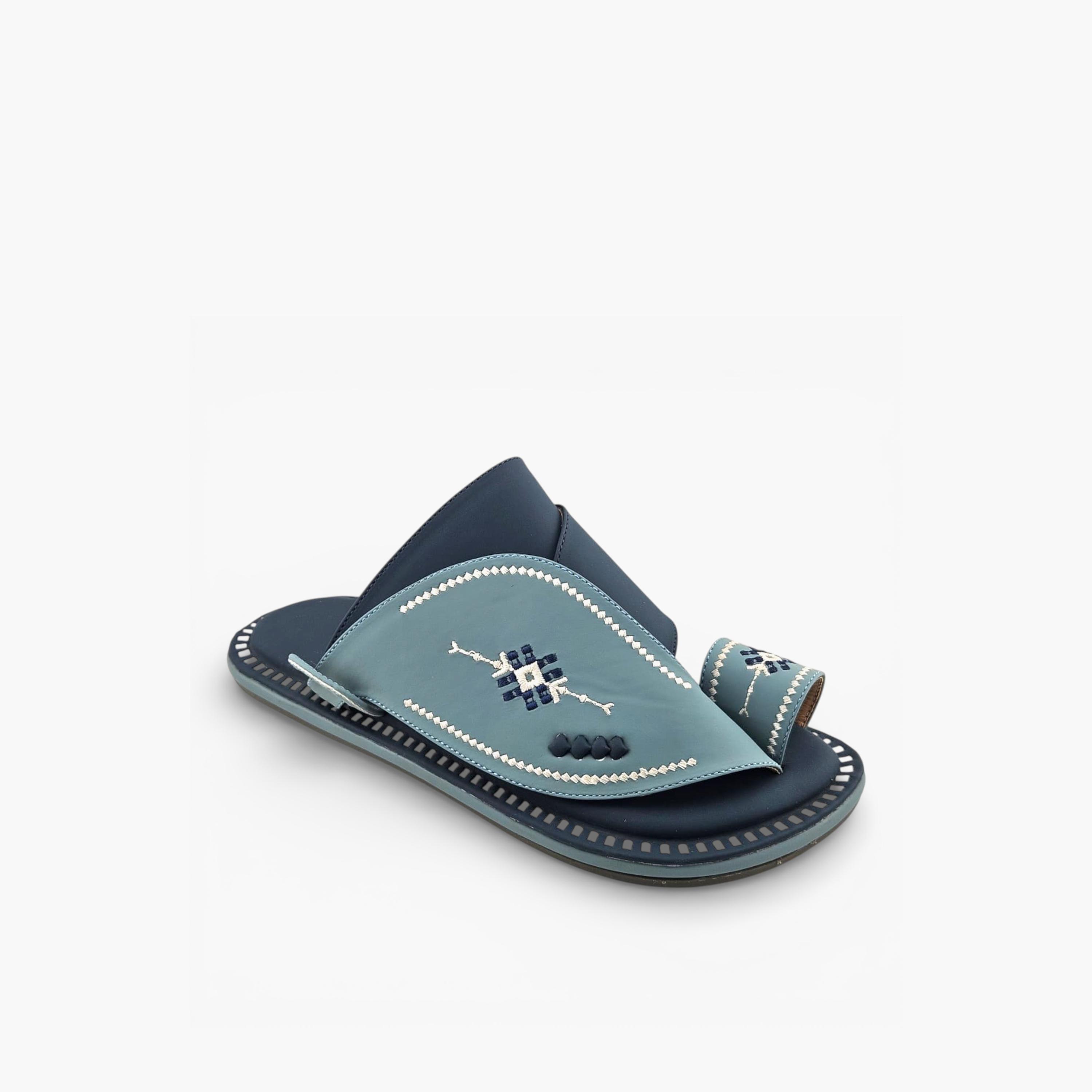 Al Fanoos Mens Slip-On Lumiere Arabic Sandals | 219-men-shoes-sandals-image-1