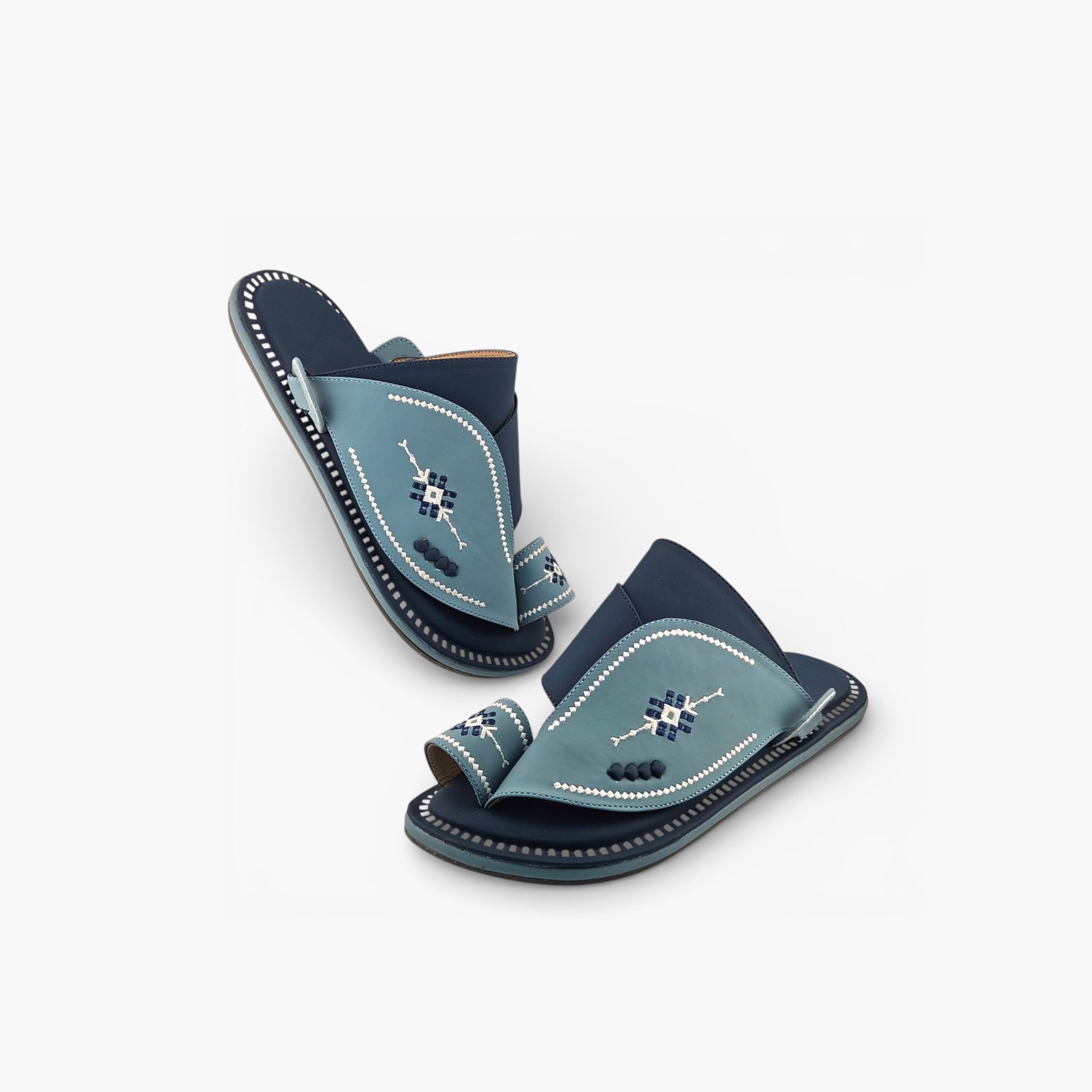 Al Fanoos Mens Slip-On Lumiere Arabic Sandals | 219-men-shoes-sandals-image-3