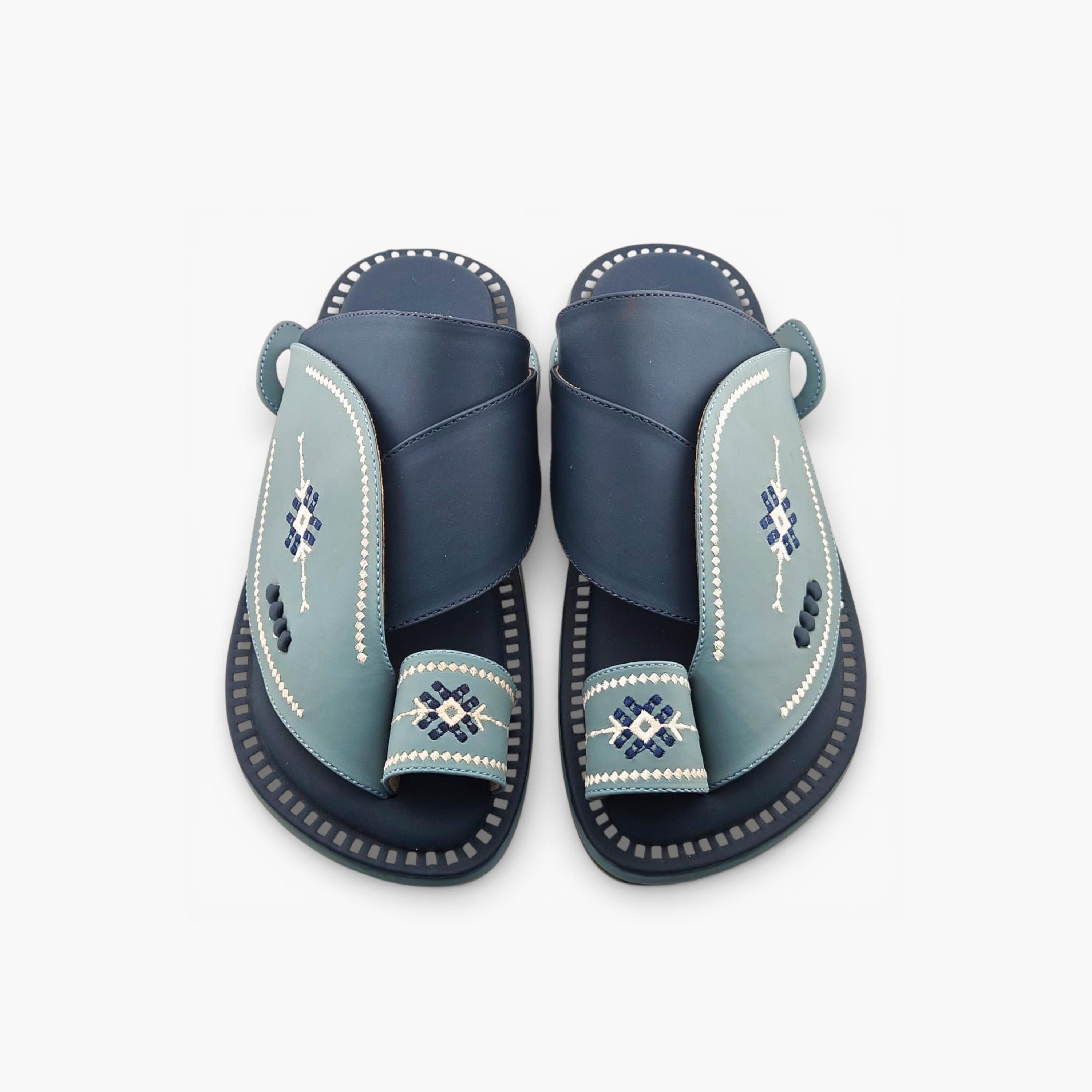 Al Fanoos Mens Slip-On Lumiere Arabic Sandals | 219-men-shoes-sandals-image-4