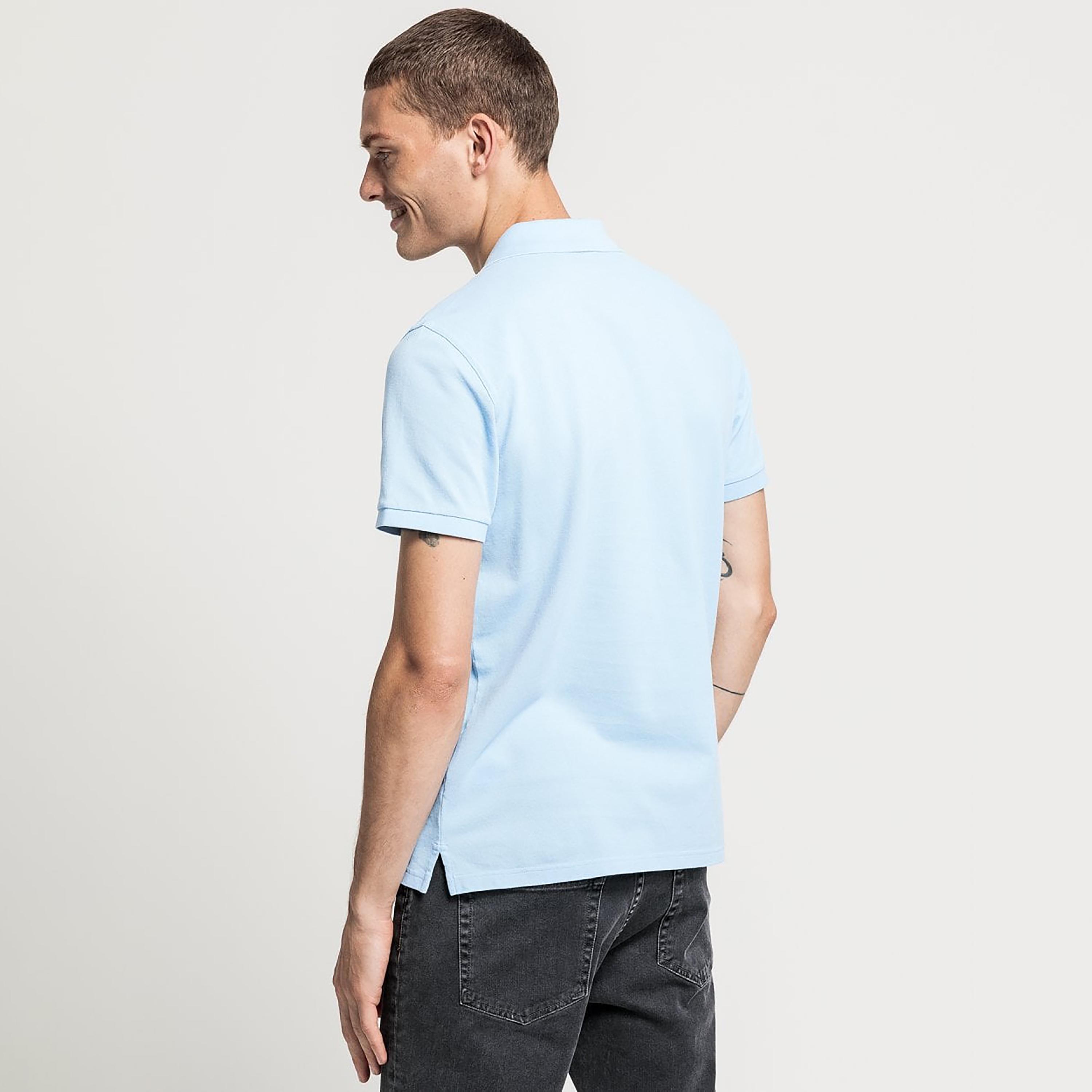 Gant Logo Detail Collared Short Sleeves Polo T-Shirt-men-clothing-tshirtsandpolos-polos-image-2