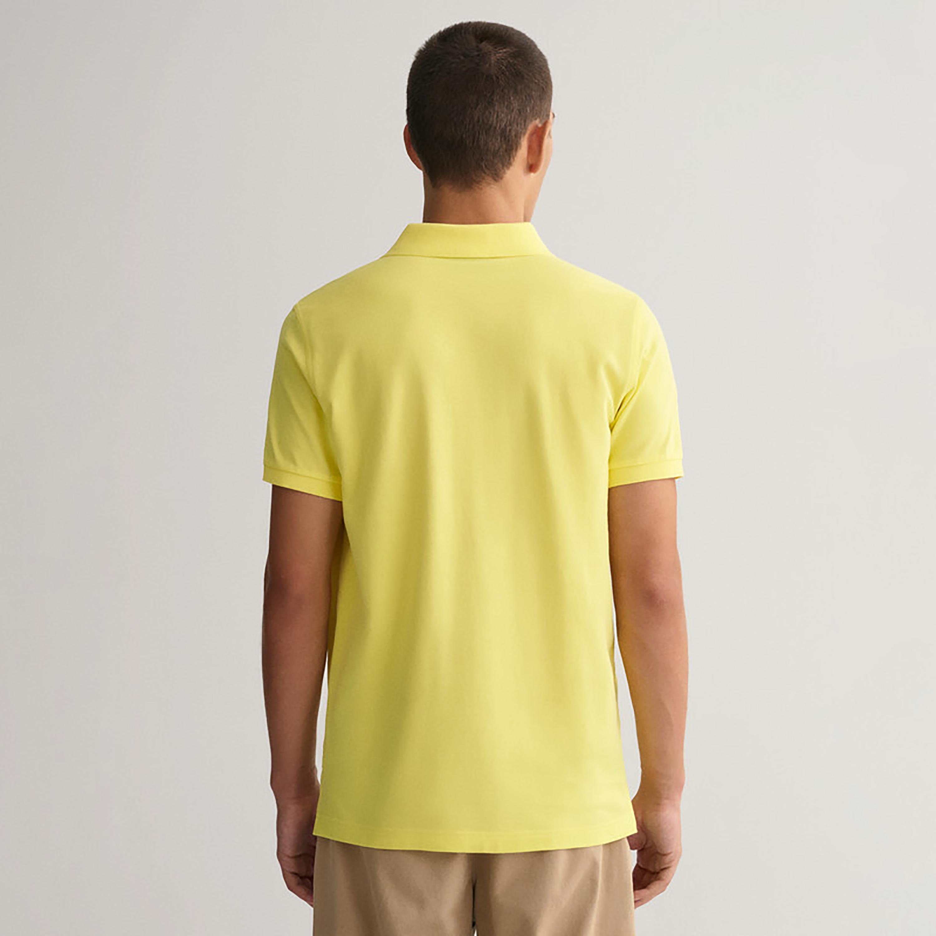 تي-شيرت بولو من جانت لوجو بأكمام قصيرة وياقة-men-clothing-tshirtsandpolos-polos-image-3