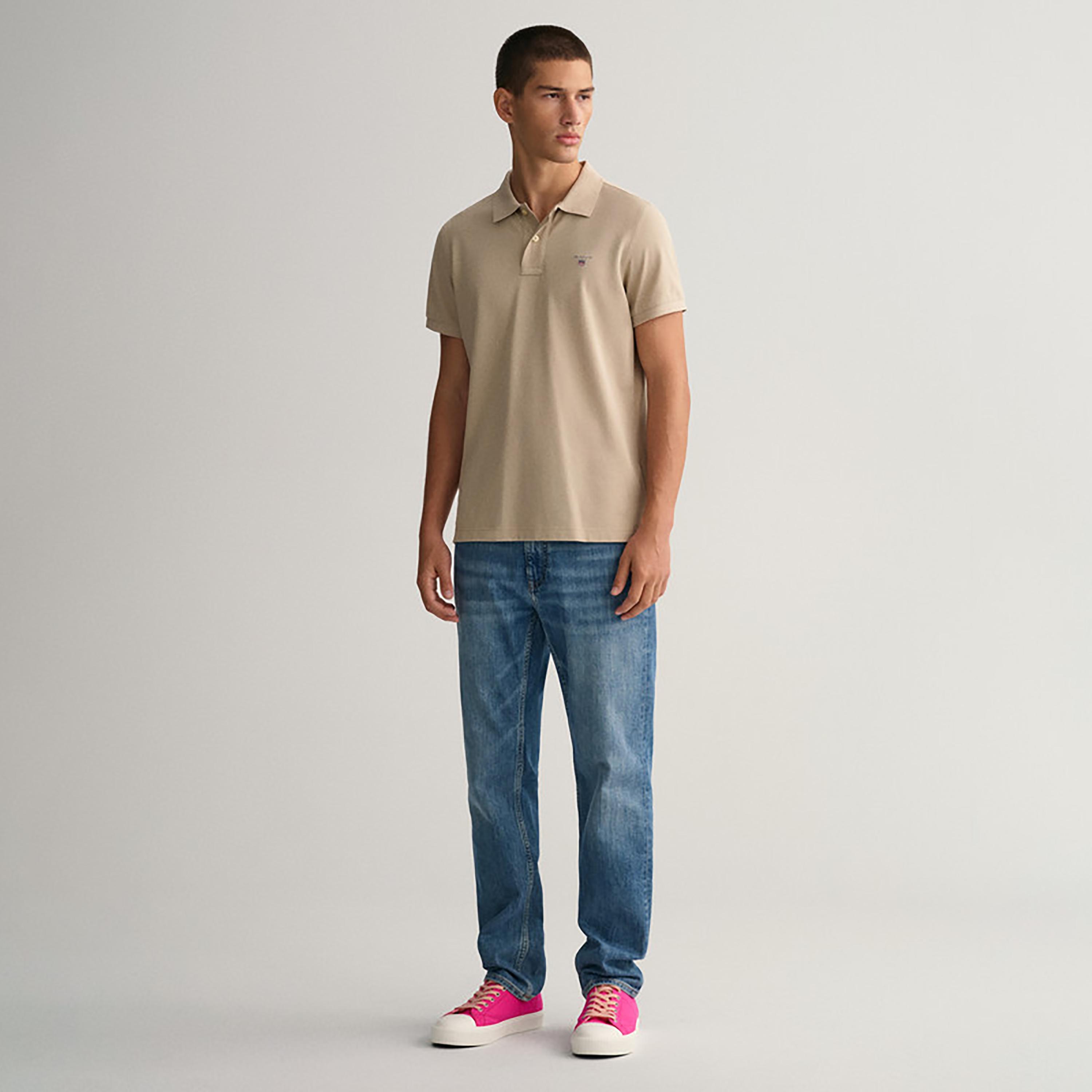 Gant Logo Detail Collared Short Sleeves Polo T-Shirt-men-clothing-tshirtsandpolos-polos-image-2