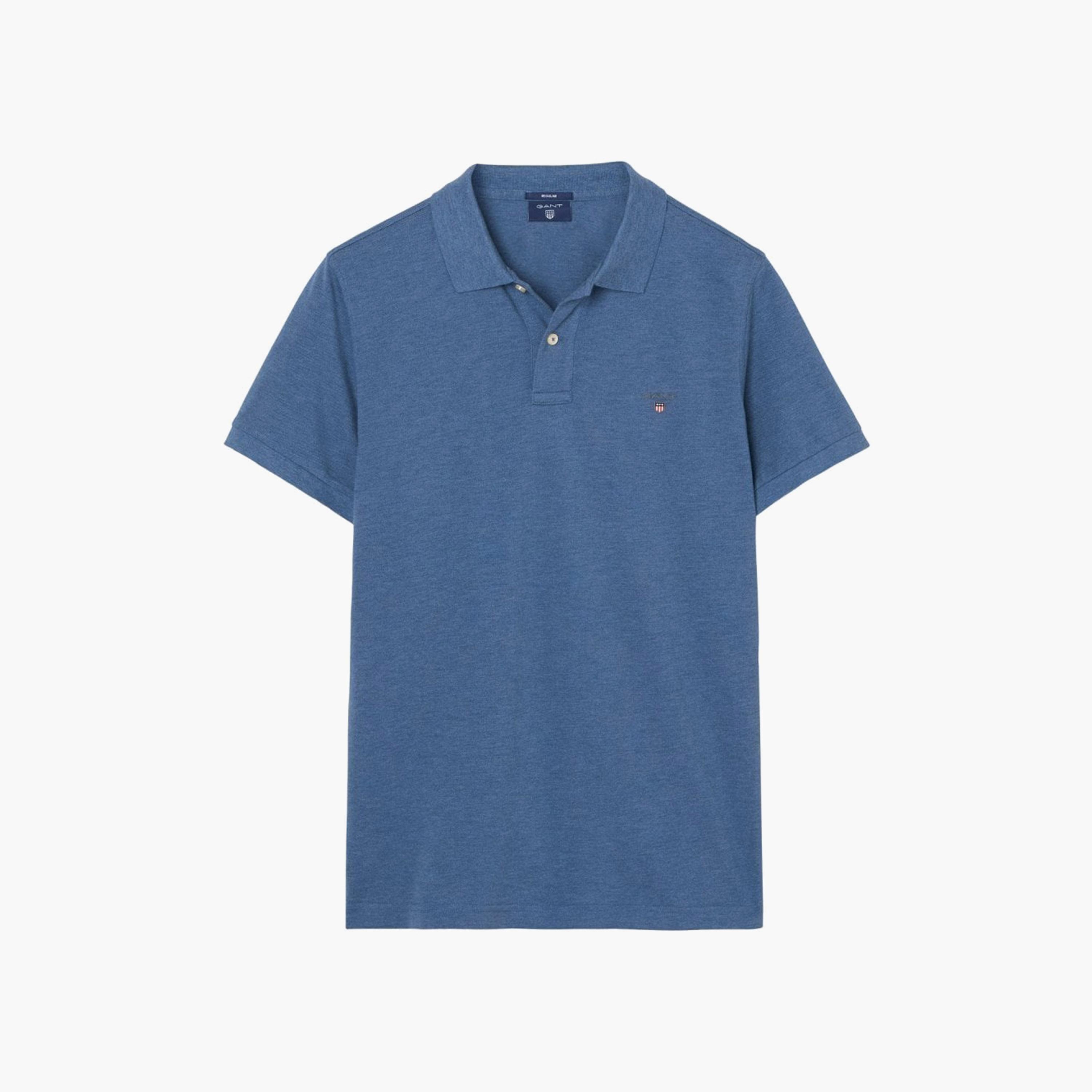 تي-شيرت بولو من جانت لوجو بأكمام قصيرة وياقة-men-clothing-tshirtsandpolos-polos-image-2