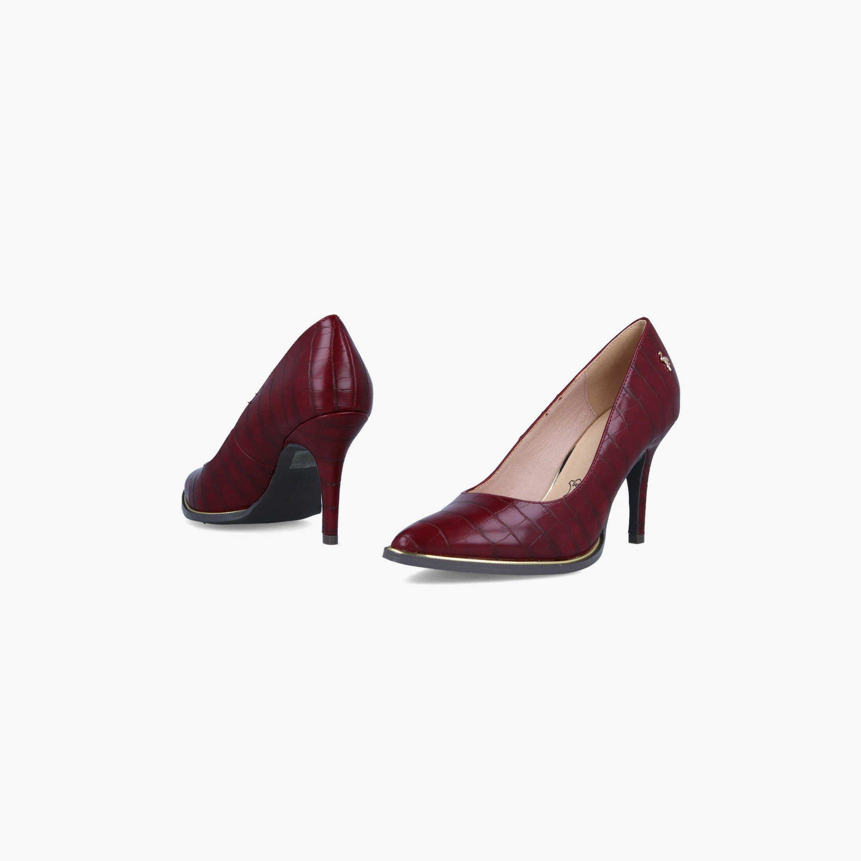 Menbur Women's Reptile Print Pumps With Pointed Toe | 22014-women-shoes-heels-image-4