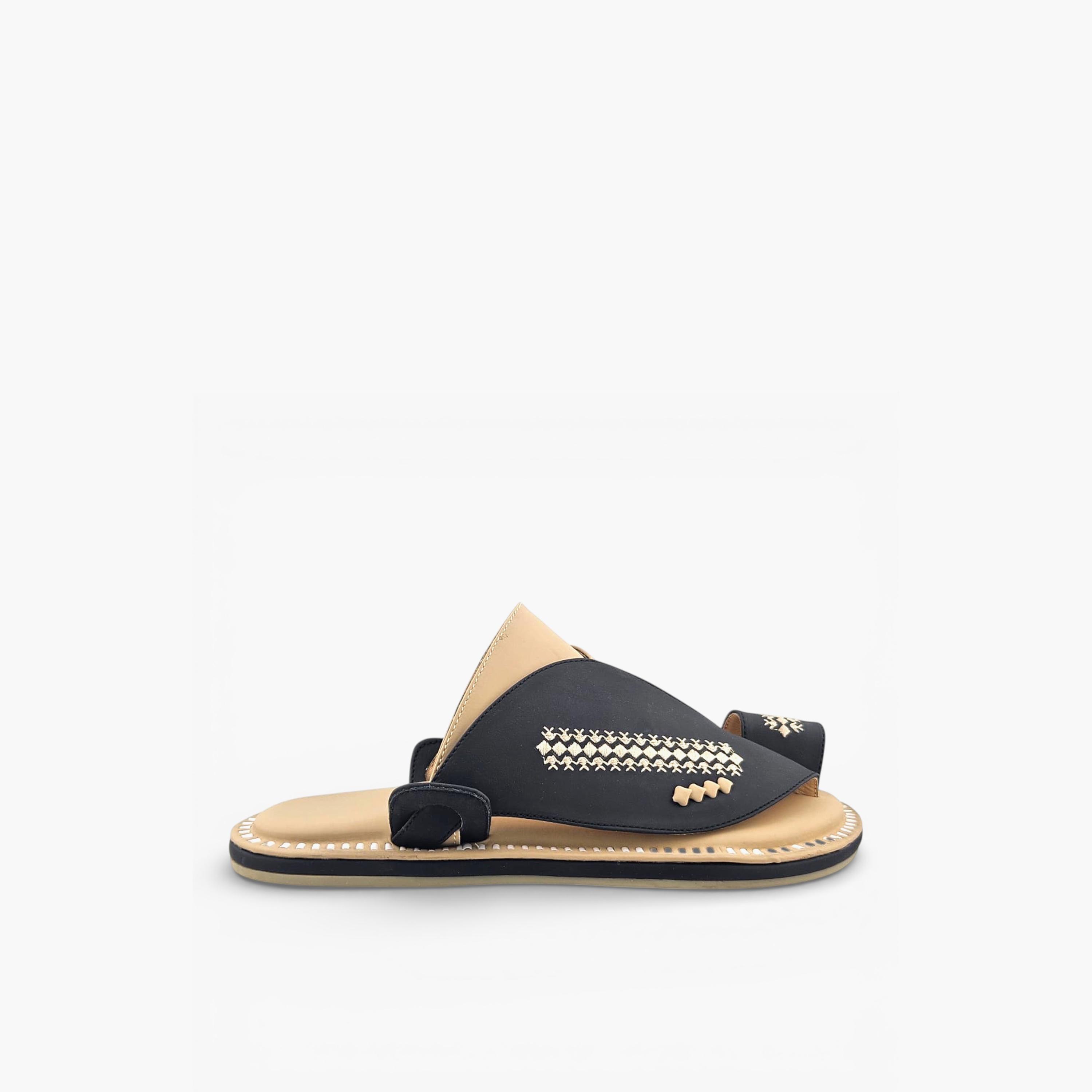 Al Fanoos Mens Slip-On Lumiere Arabic Sandals | 220-men-shoes-sandals-image-2