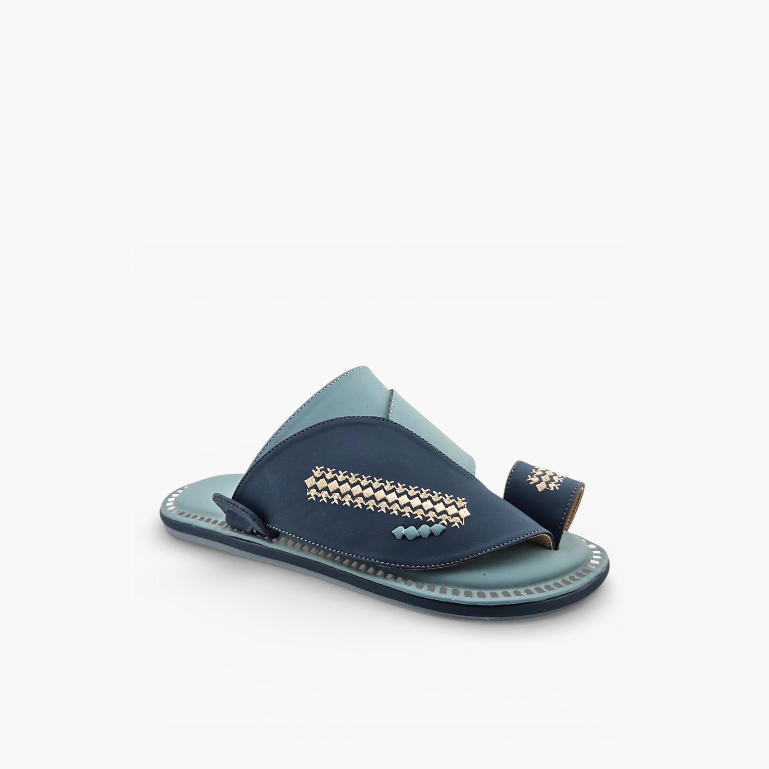 Al Fanoos Mens Slip-On Lumiere Arabic Sandals | 220-men-shoes-sandals-image-1