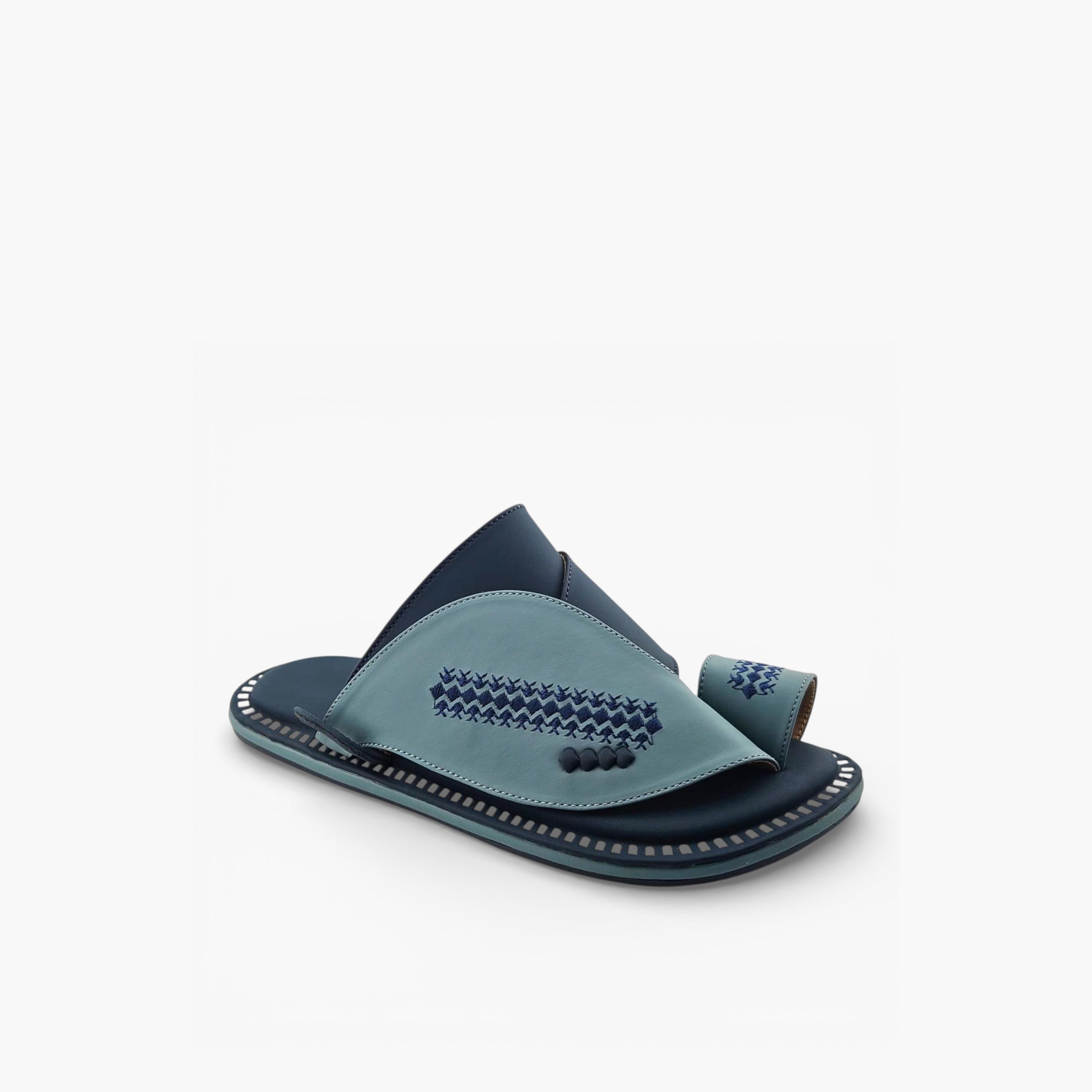 Al Fanoos Mens Slip-On Lumiere Arabic Sandals | 220-men-shoes-sandals-image-1