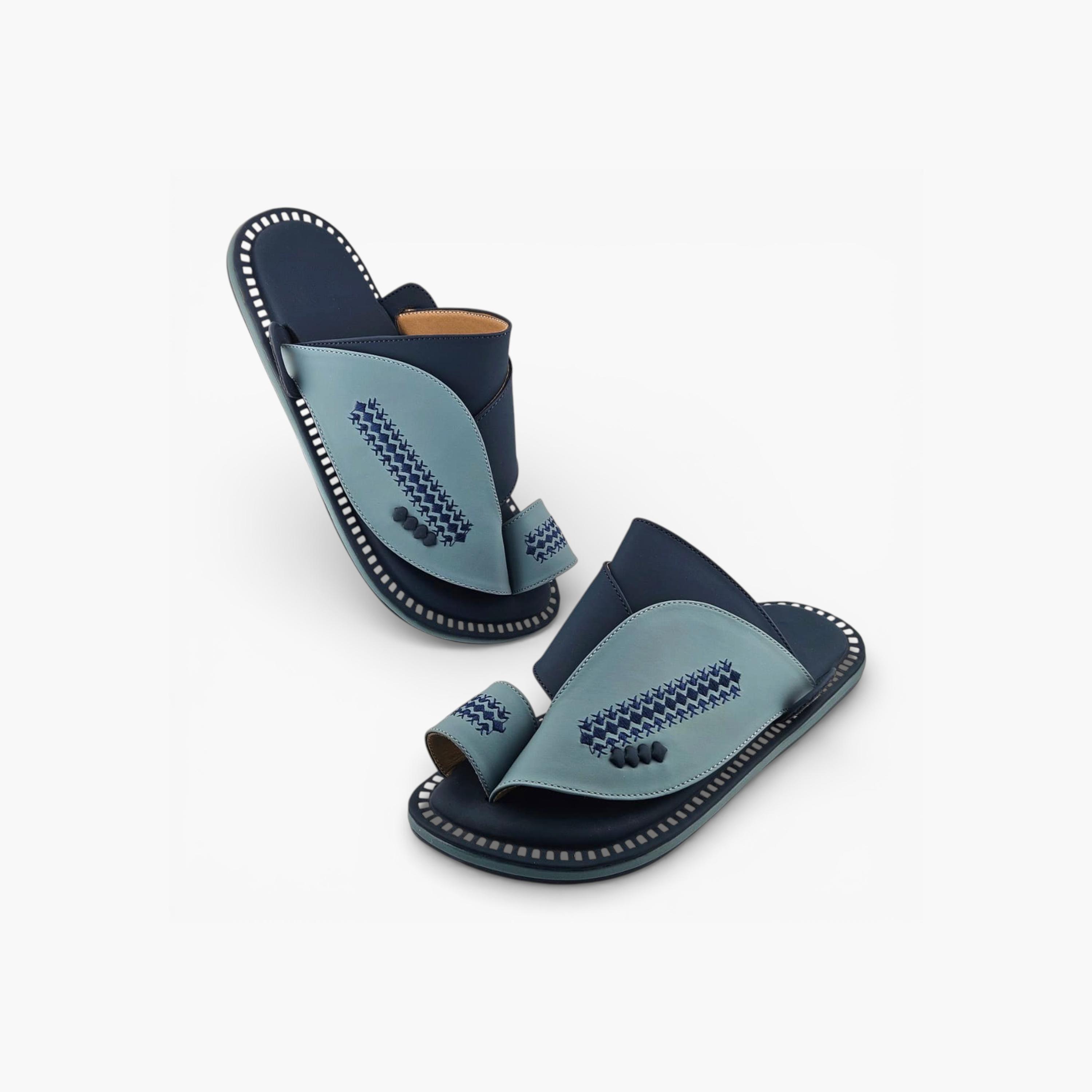 Al Fanoos Mens Slip-On Lumiere Arabic Sandals | 220-men-shoes-sandals-image-4