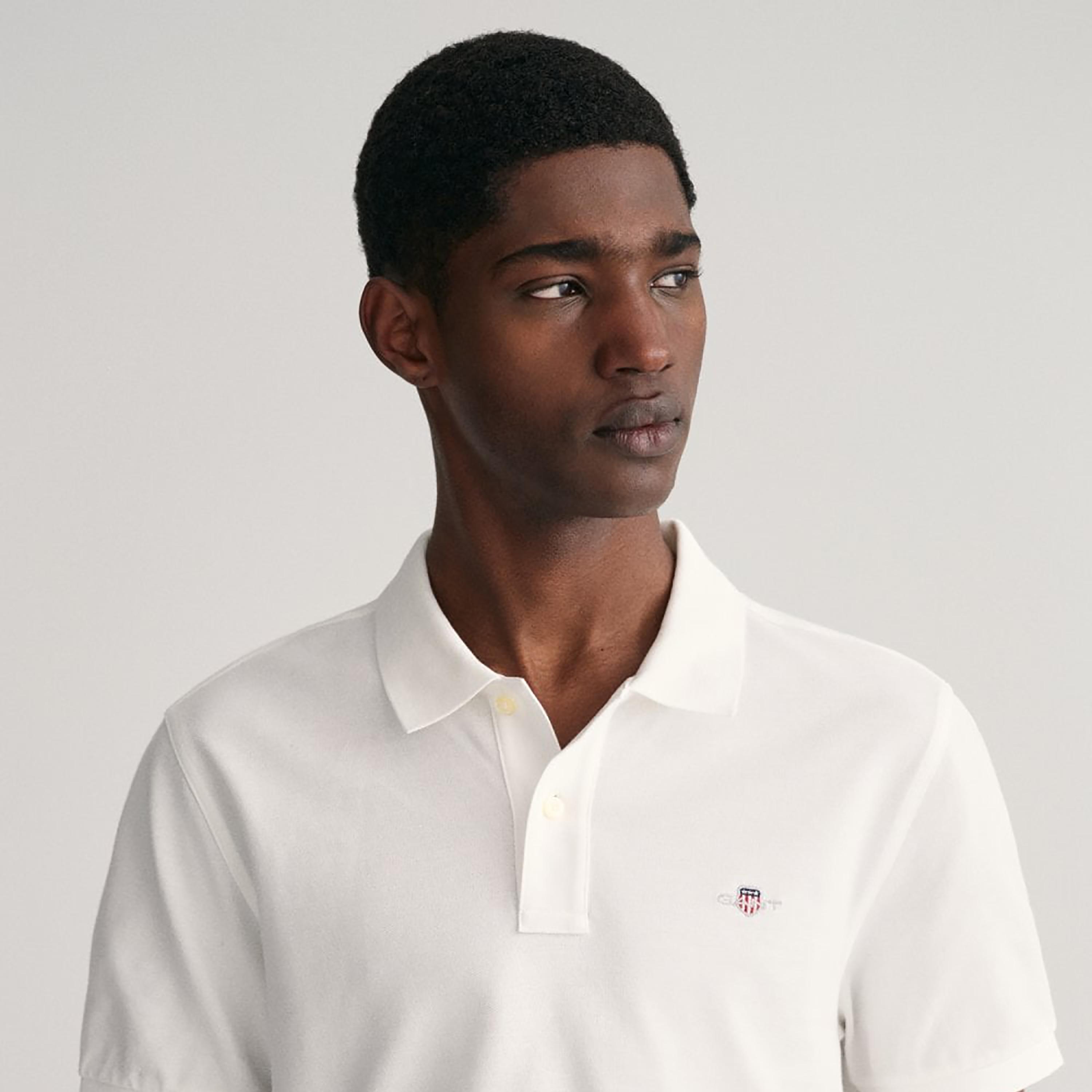 تي-شيرت بولو من جانت لوجو بأكمام قصيرة وياقة-men-clothing-tshirtsandpolos-polos-image-3