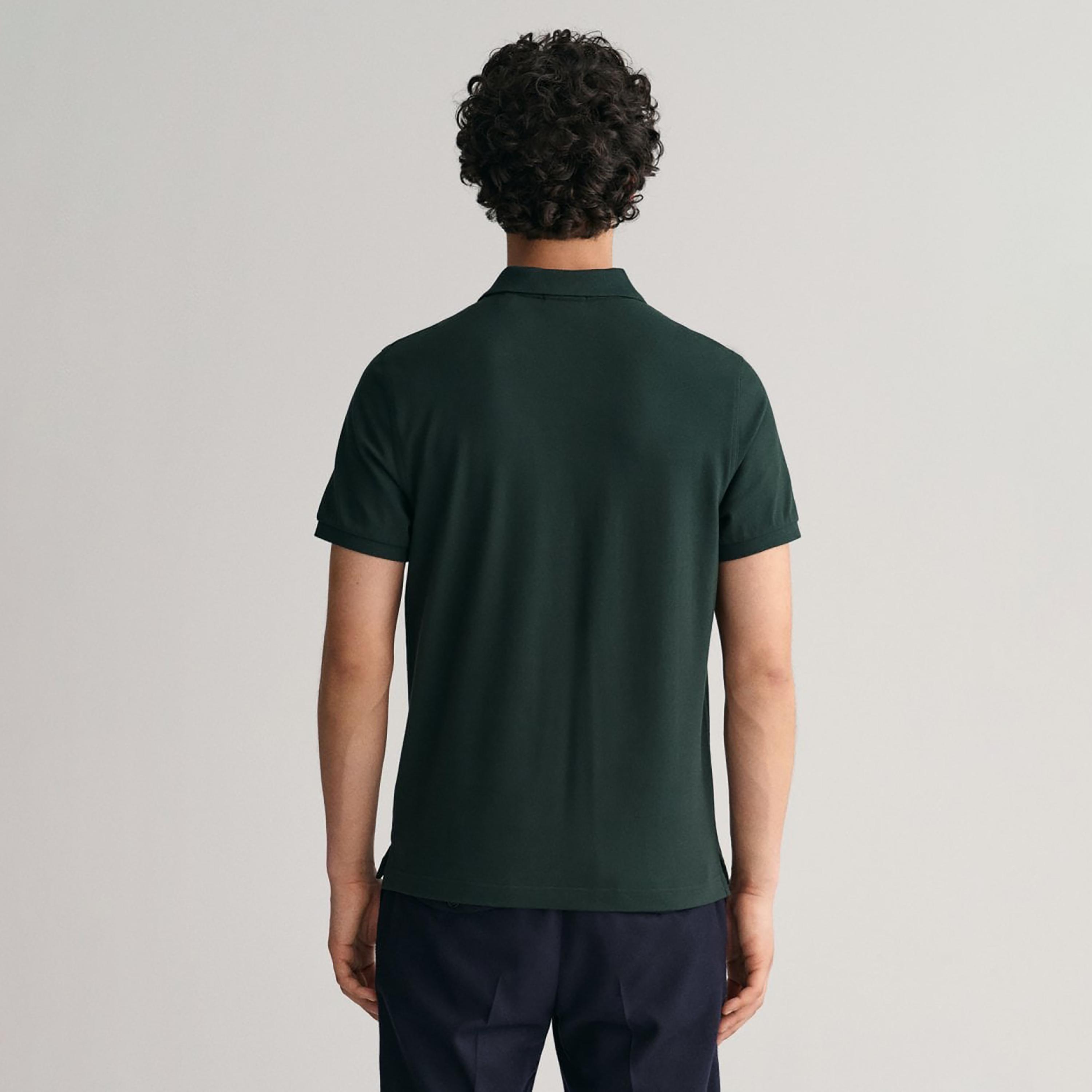 تي-شيرت بولو من جانت لوجو بأكمام قصيرة وياقة-men-clothing-tshirtsandpolos-polos-image-4