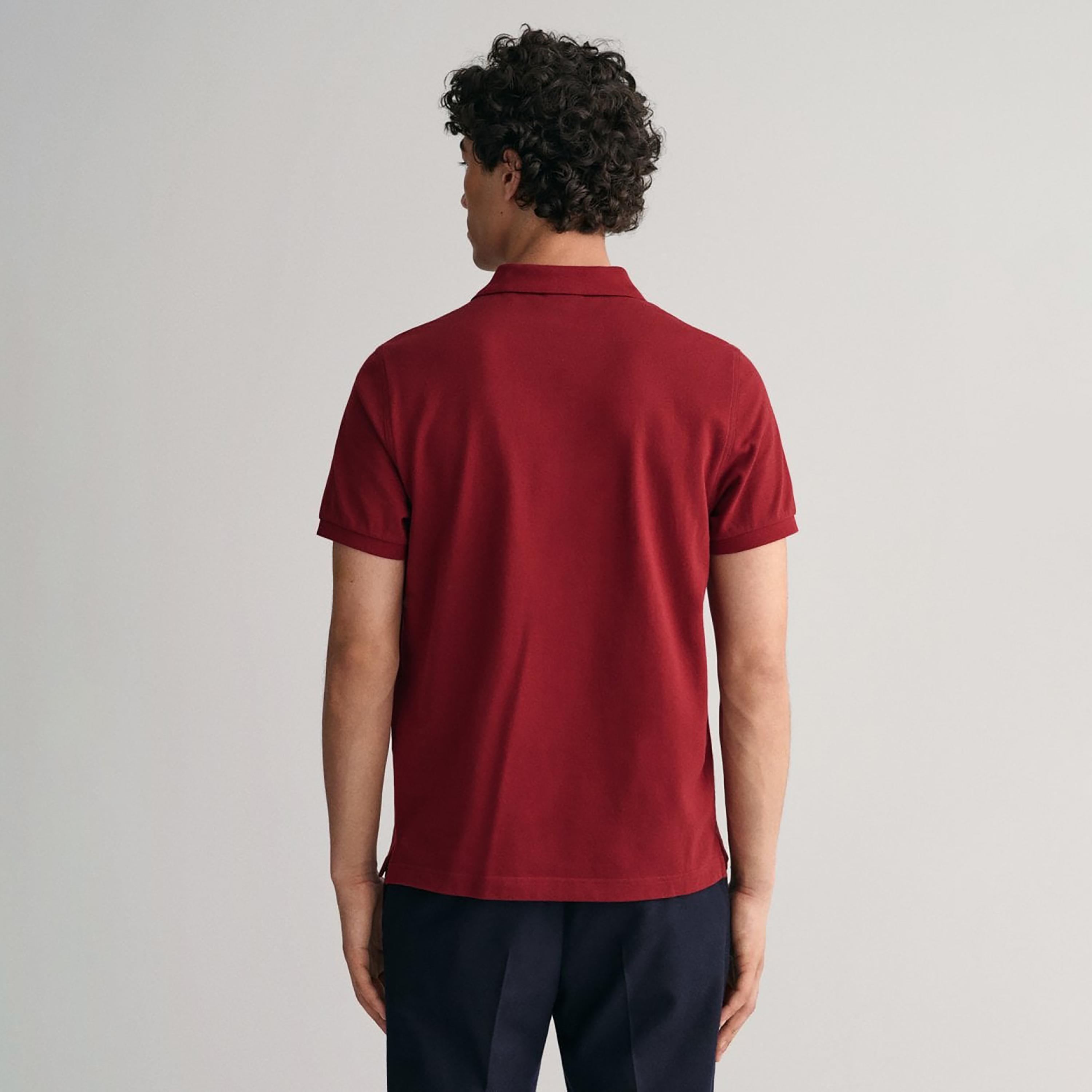 تي-شيرت بولو من جانت لوجو بأكمام قصيرة وياقة-men-clothing-tshirtsandpolos-polos-image-4