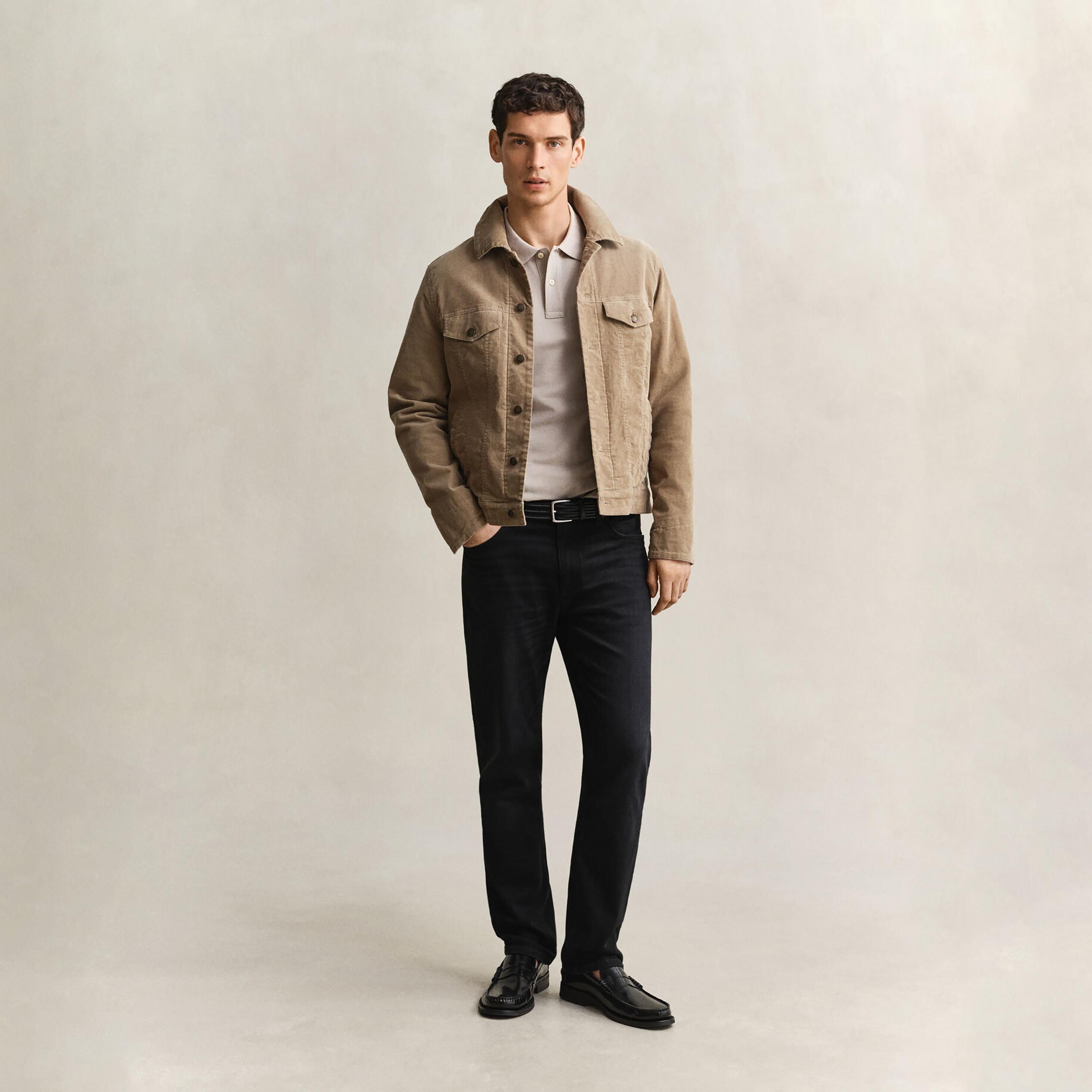 تي-شيرت بولو من جانت لوجو بأكمام قصيرة وياقة-men-clothing-tshirtsandpolos-polos-image-2