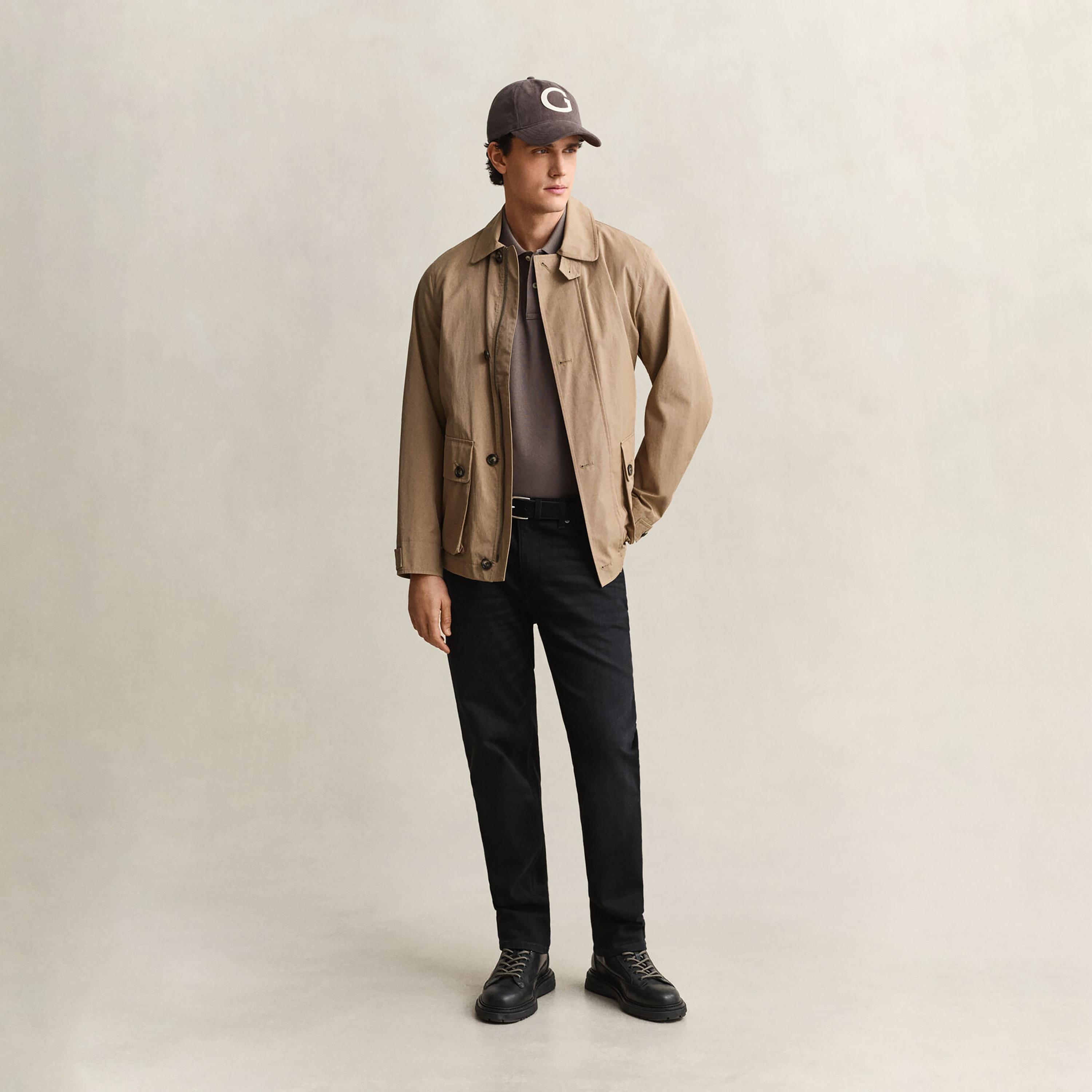 تي-شيرت بولو من جانت لوجو بأكمام قصيرة وياقة-men-clothing-tshirtsandpolos-polos-image-2
