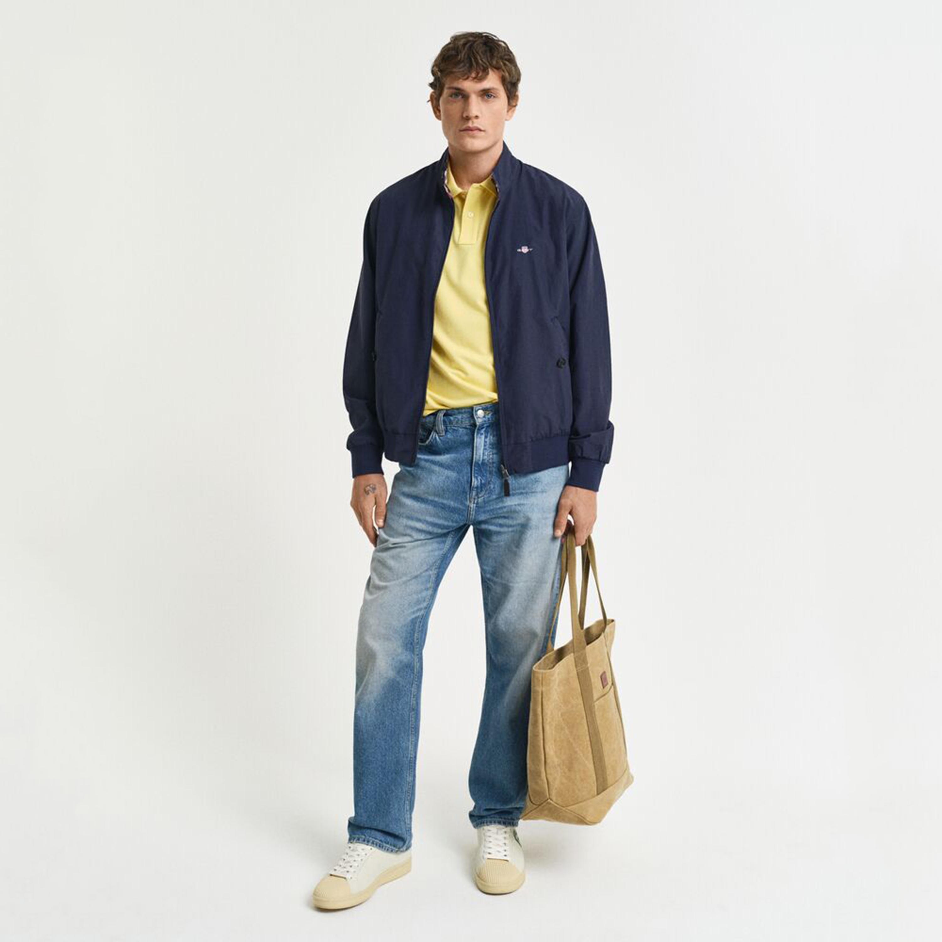 تيشيرت بولو رجالي بياقة سادة وأكمام قصيرة من جانت.-men-clothing-tshirtsandpolos-polos-image-46